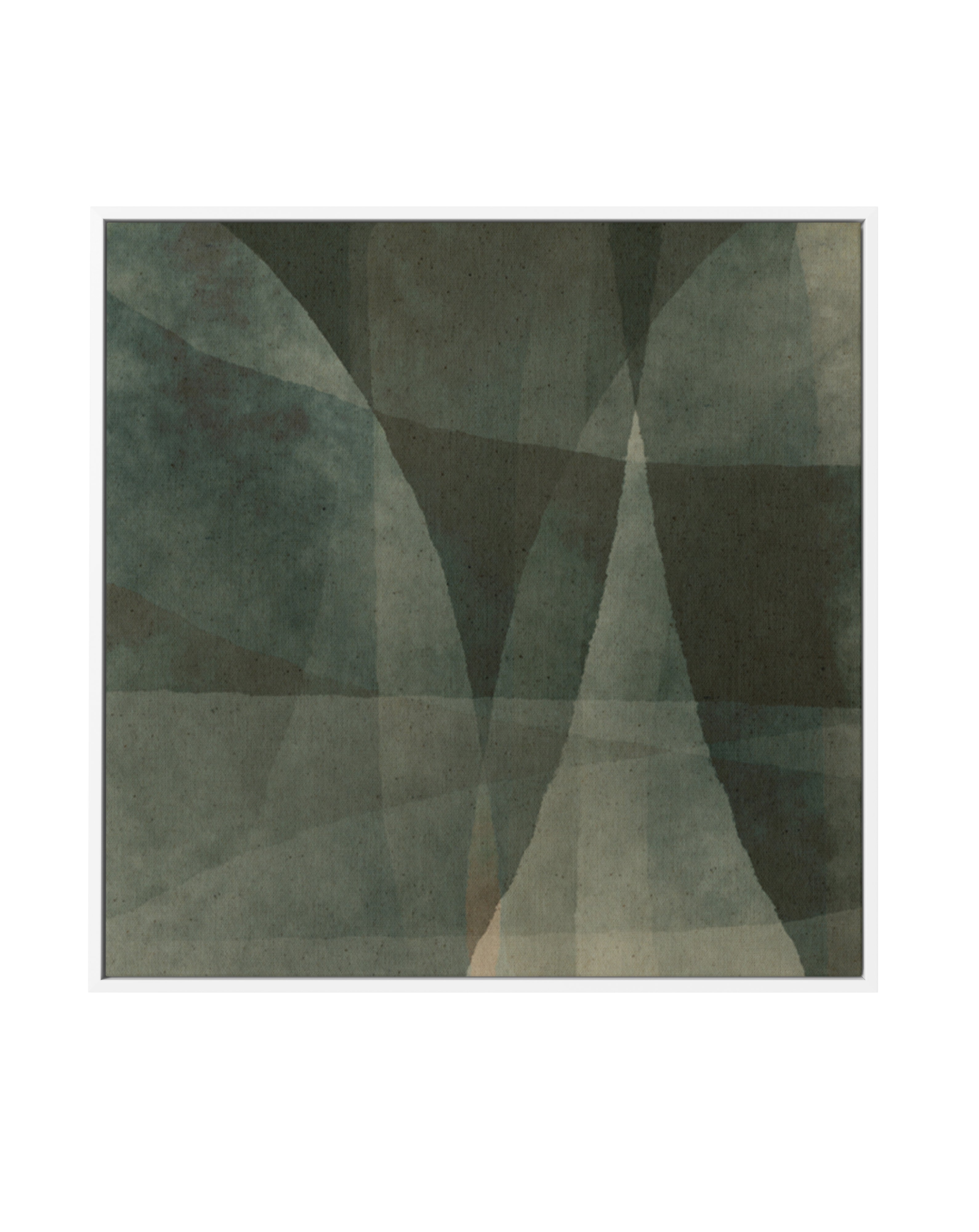 Waves 2 by Shatha Al Dafai | Framed Canvas Art Print