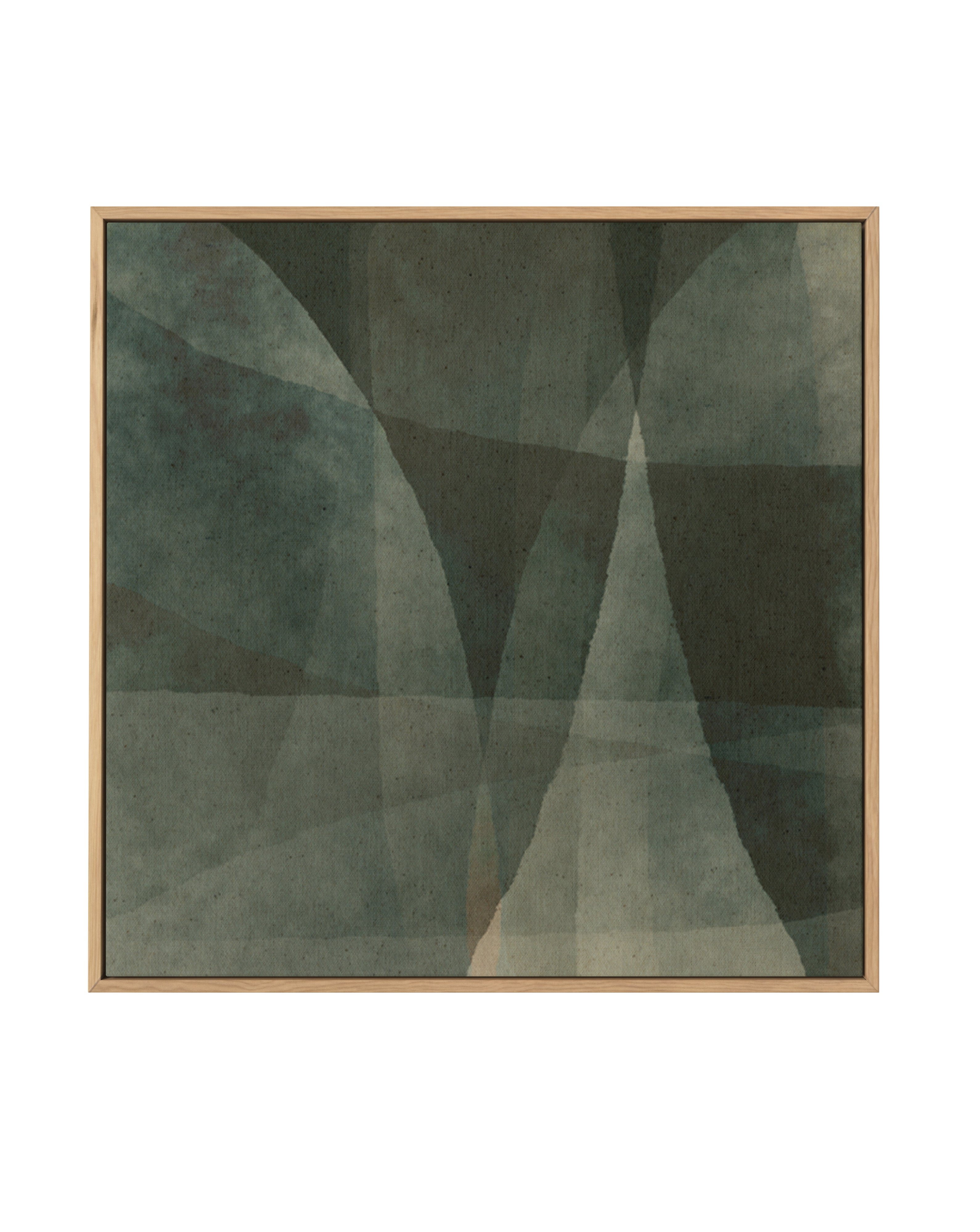 Waves 2 by Shatha Al Dafai | Framed Canvas Art Print