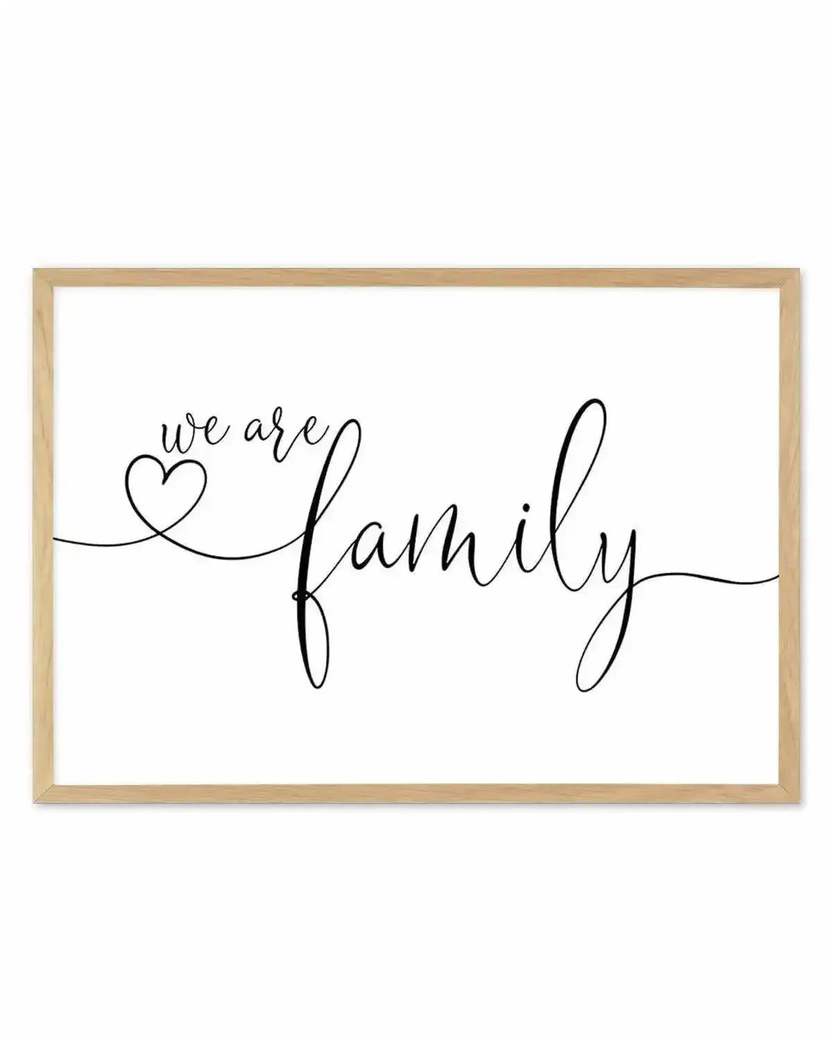 We Are Family Art Print from Olive et Oriel where you can shop wallpaper and artworks online
