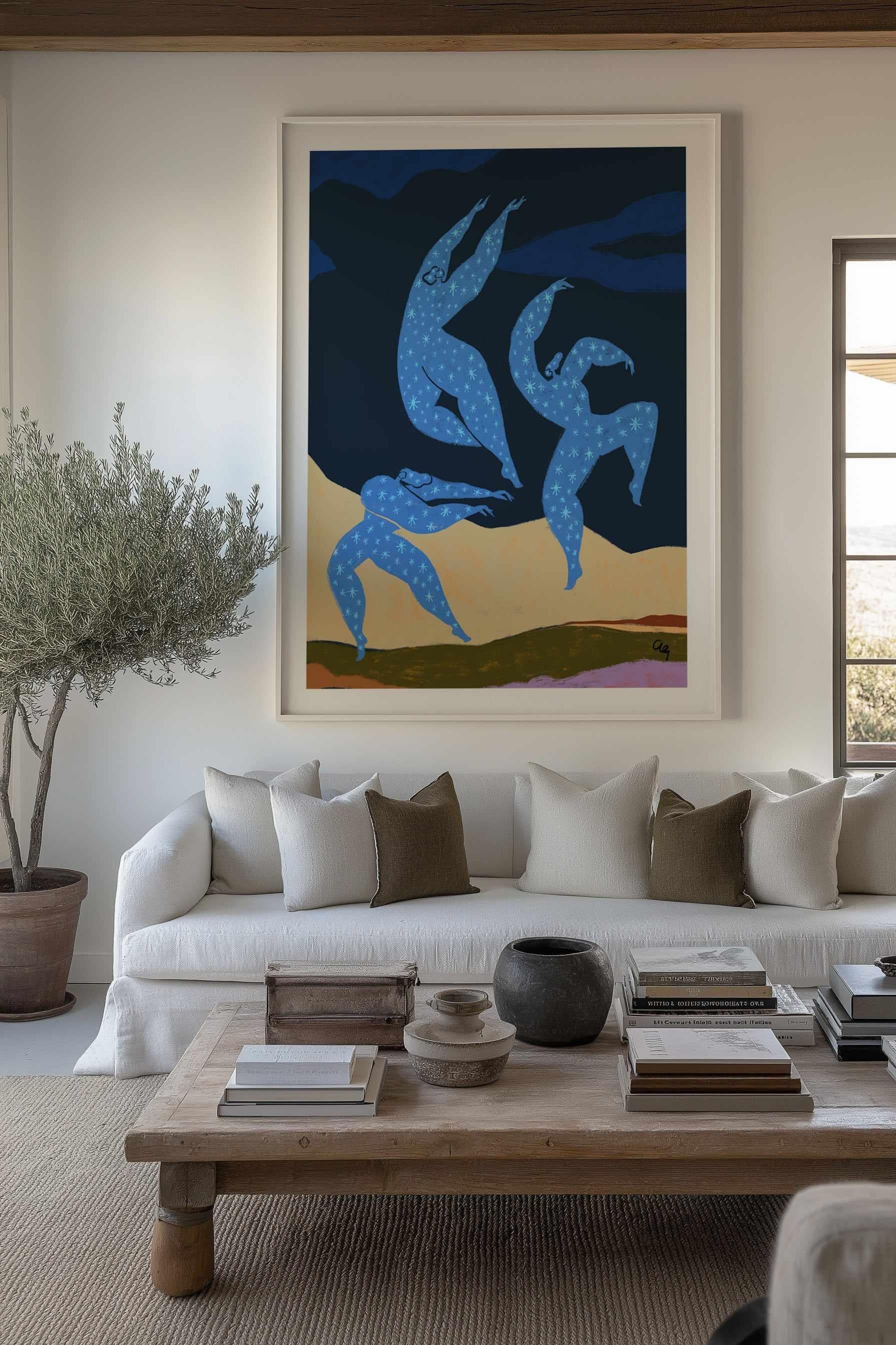 We Are Stardust by Arty Guava | Art Print from Olive et Oriel where you can shop wallpaper and artworks online