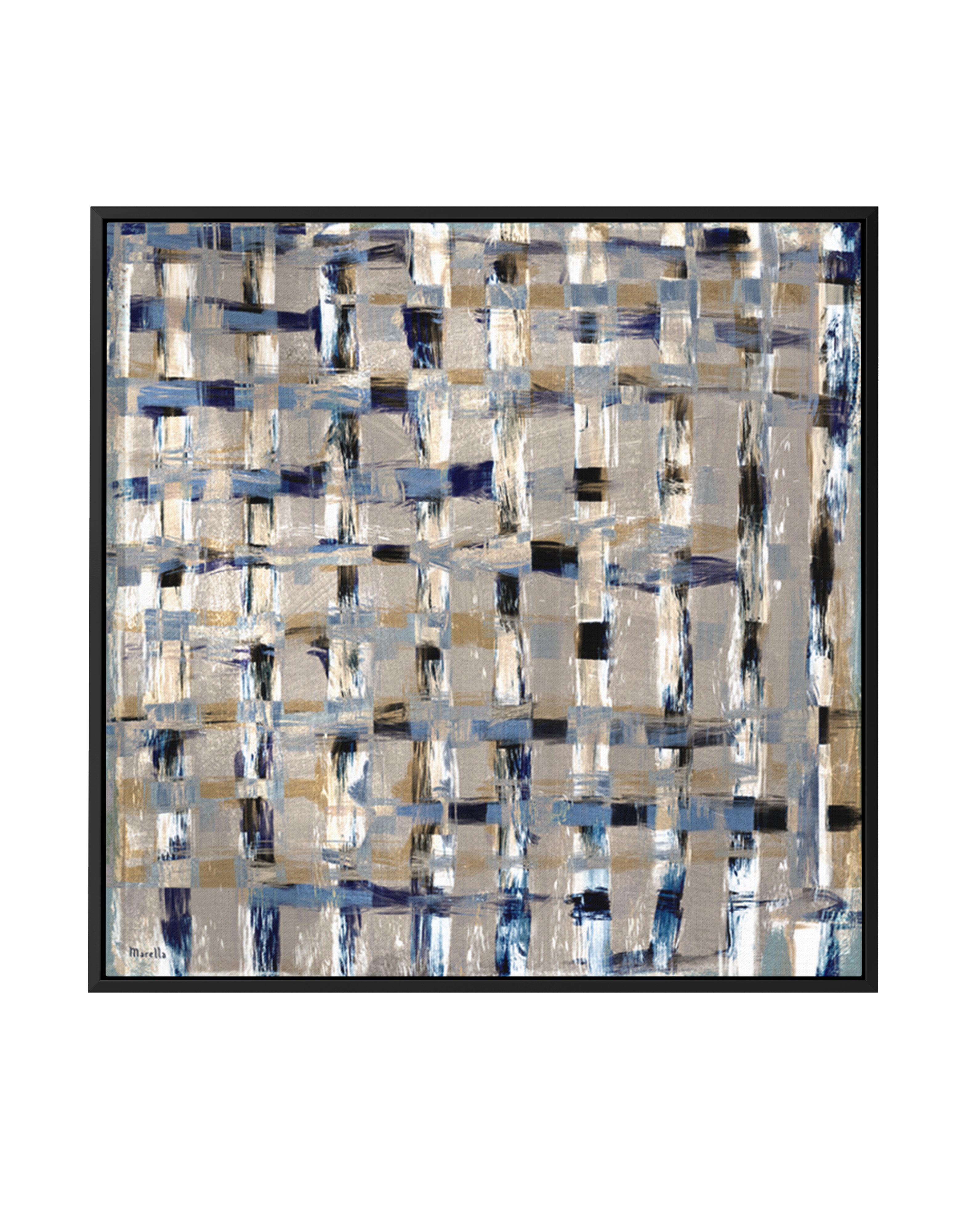 Weave by Marco Marella | Framed Canvas Art Print