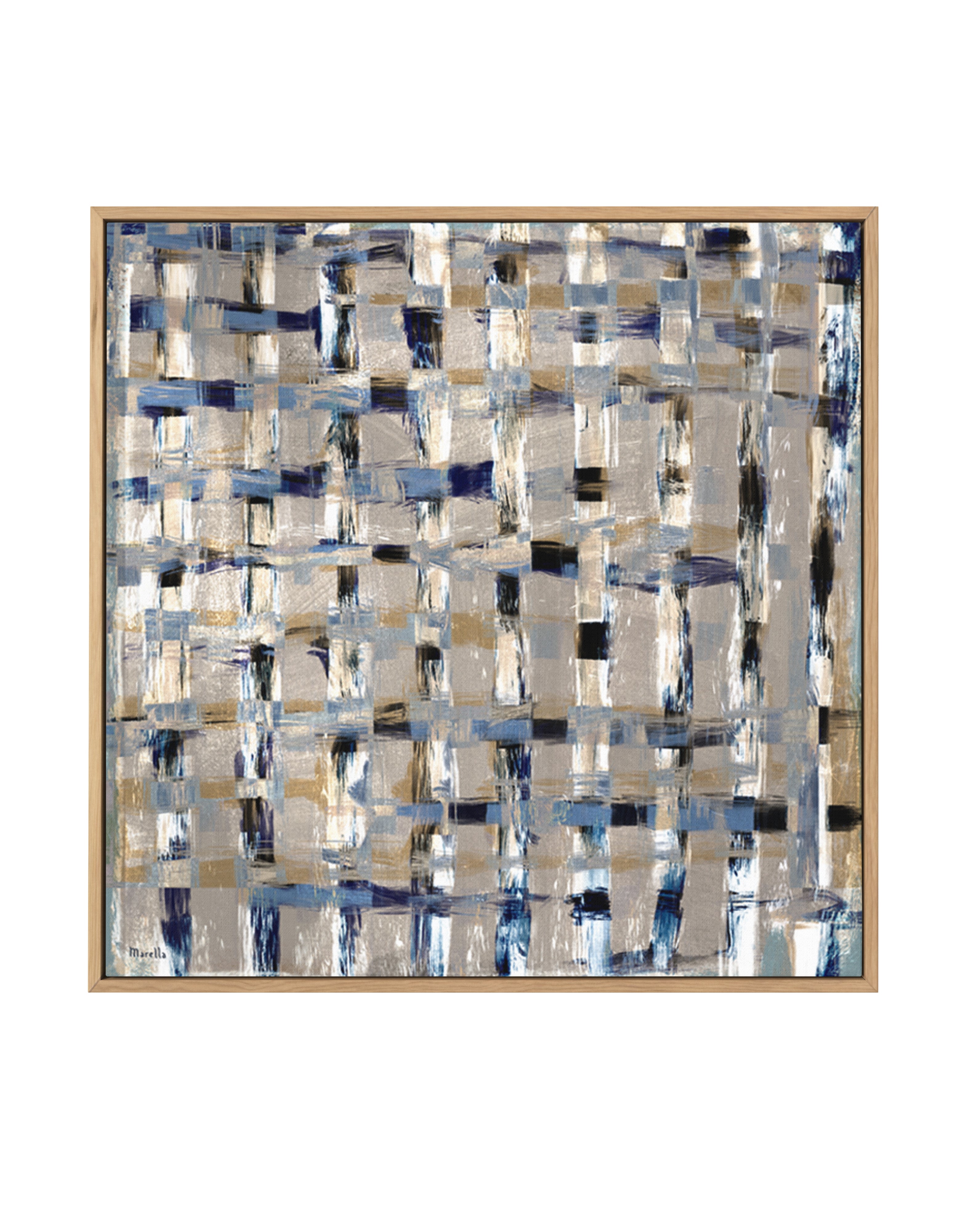Weave by Marco Marella | Framed Canvas Art Print