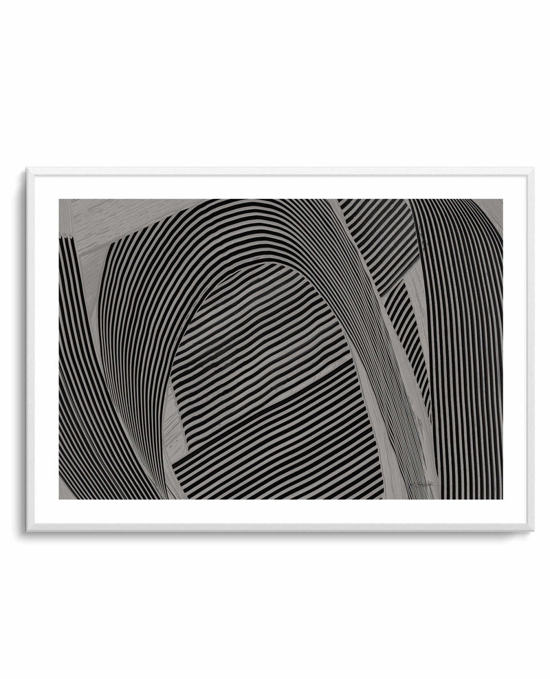 Weaving I Gray Crop | Art Print from Olive et Oriel where you can shop wallpaper and artworks online