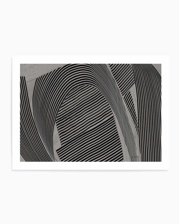 Weaving I Gray Crop | Art Print from Olive et Oriel where you can shop wallpaper and artworks online