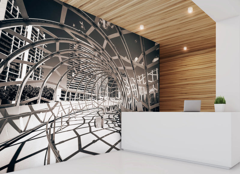 Webb Bridge | Melbourne Photo Mural Wallpaper from Olive et Oriel where you can shop wallpaper and artworks online