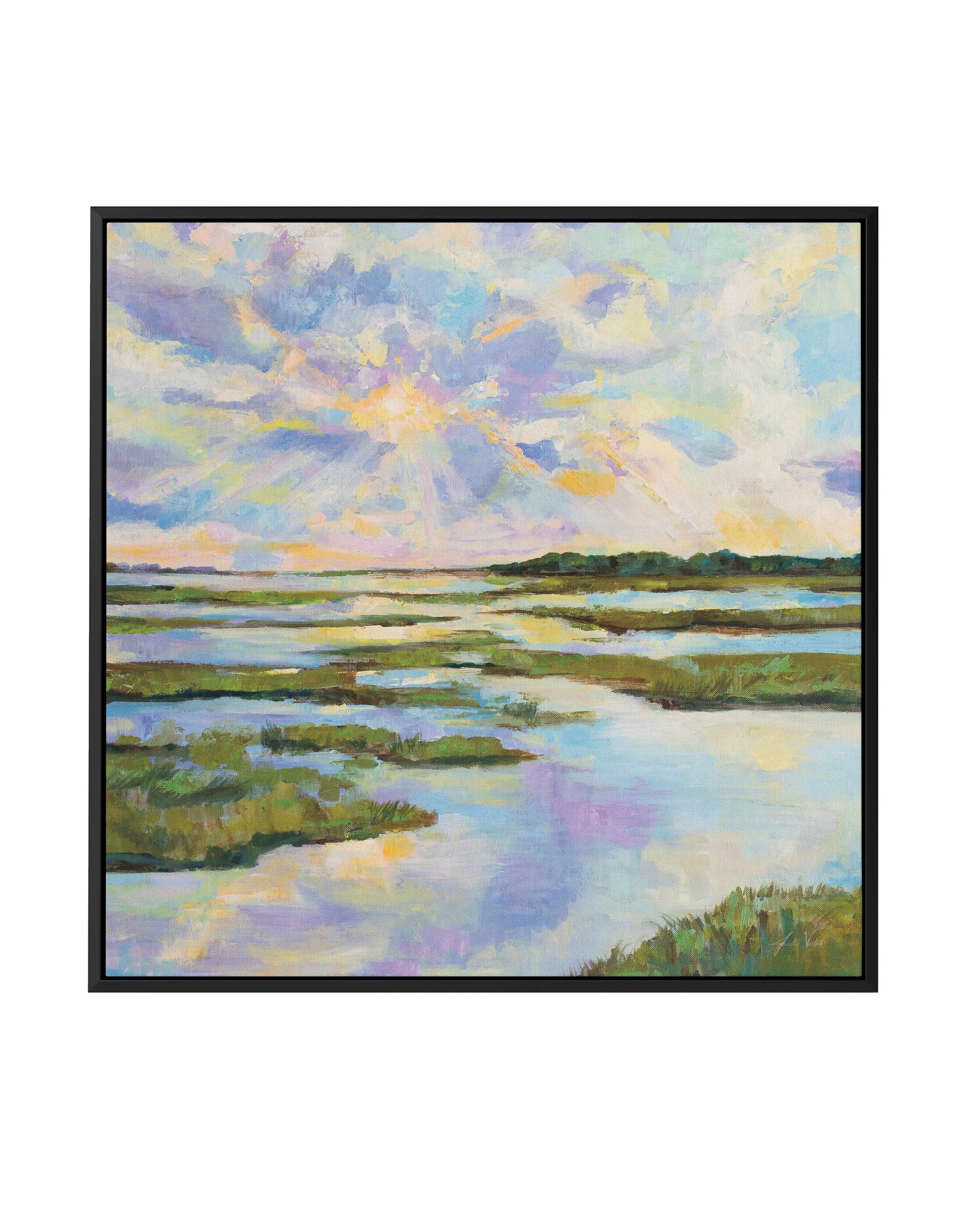 Weekapaug | Framed Canvas Art Print from Olive et Oriel where you can shop wallpaper and artworks online