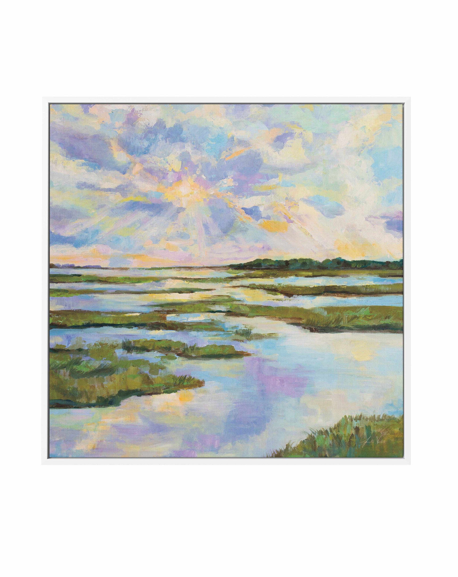 Weekapaug | Framed Canvas Art Print from Olive et Oriel where you can shop wallpaper and artworks online