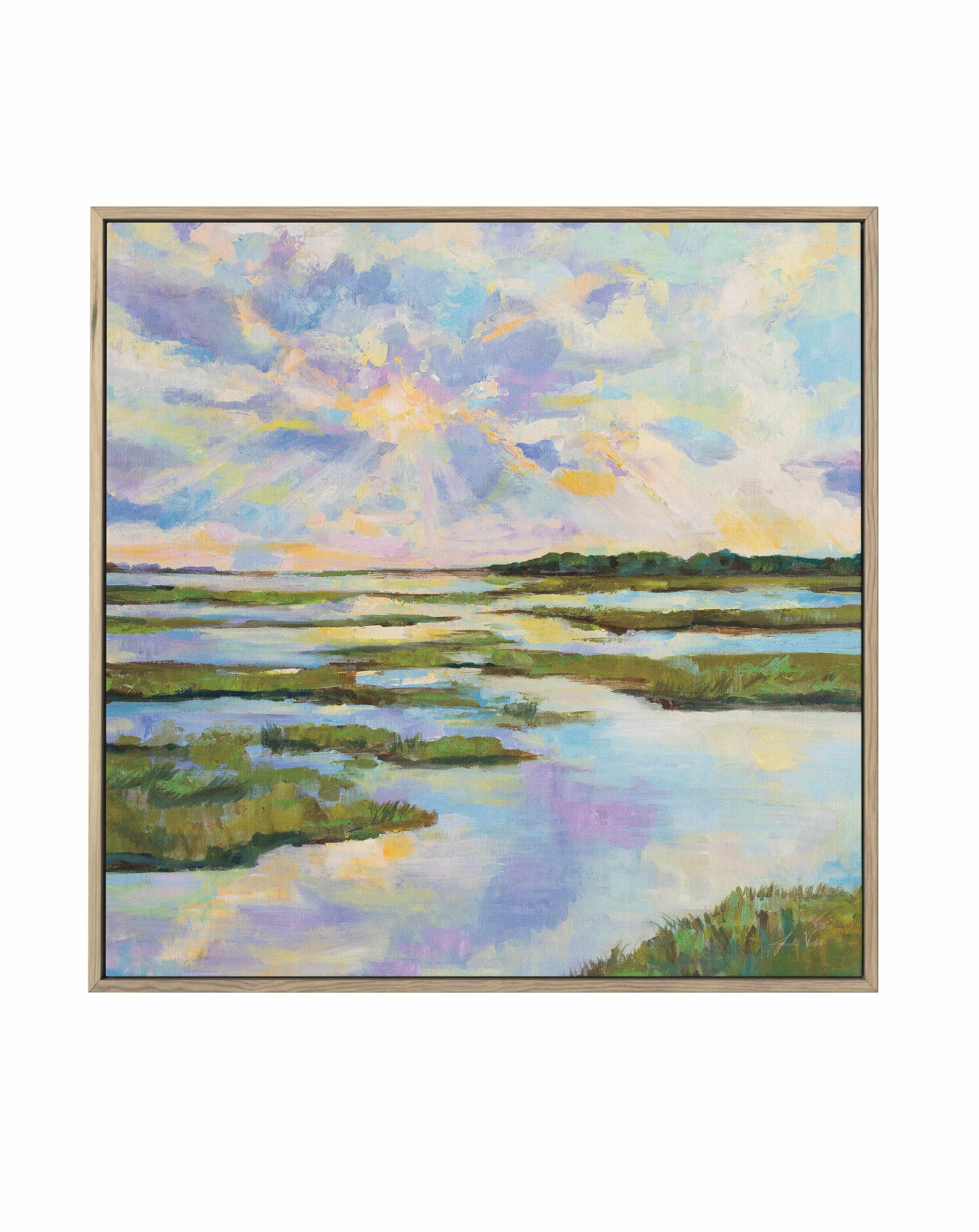 Weekapaug | Framed Canvas Art Print from Olive et Oriel where you can shop wallpaper and artworks online