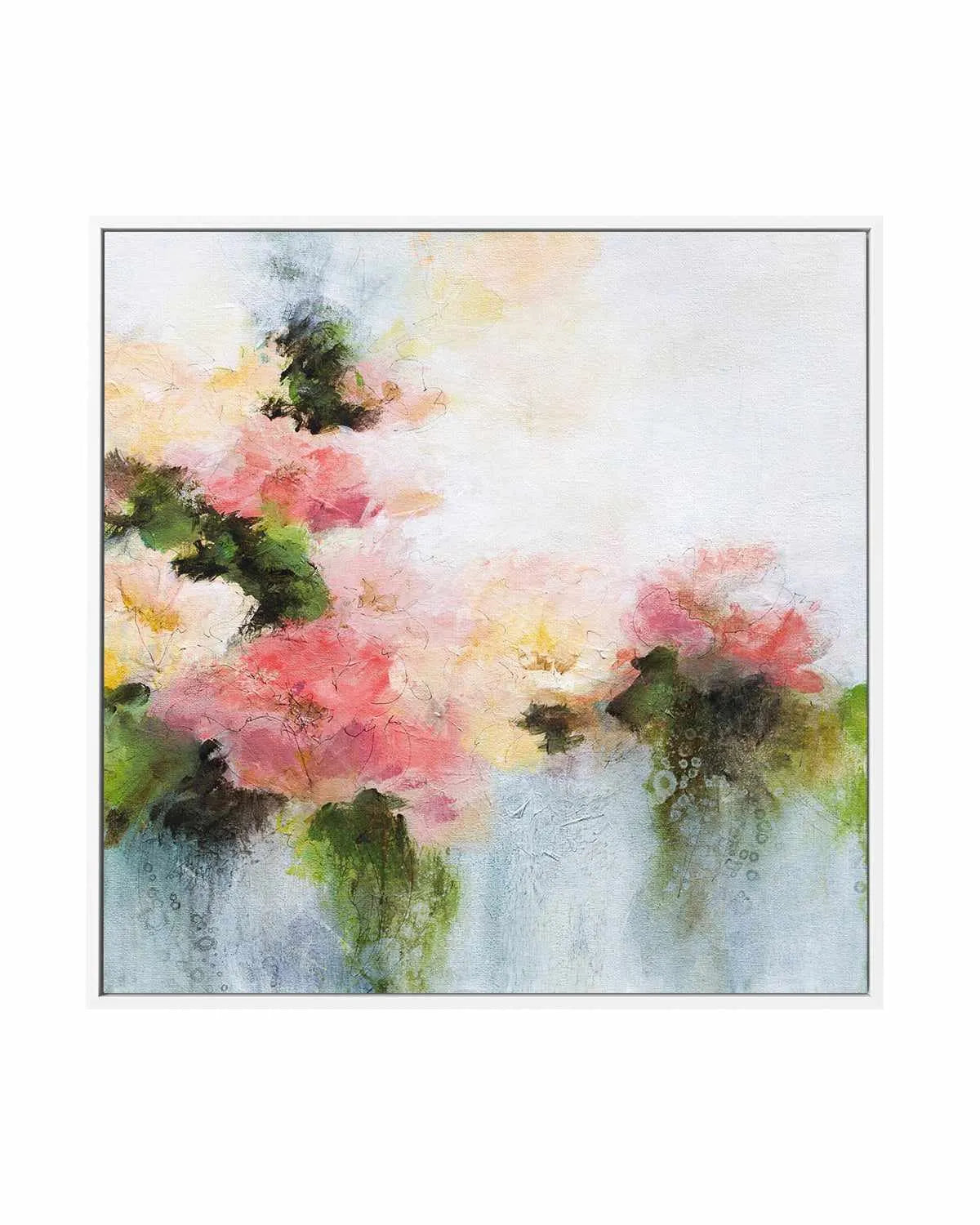 Welcome Home by Karen Hale | Framed Canvas Art Print from Olive et Oriel where you can shop wallpaper and artworks online