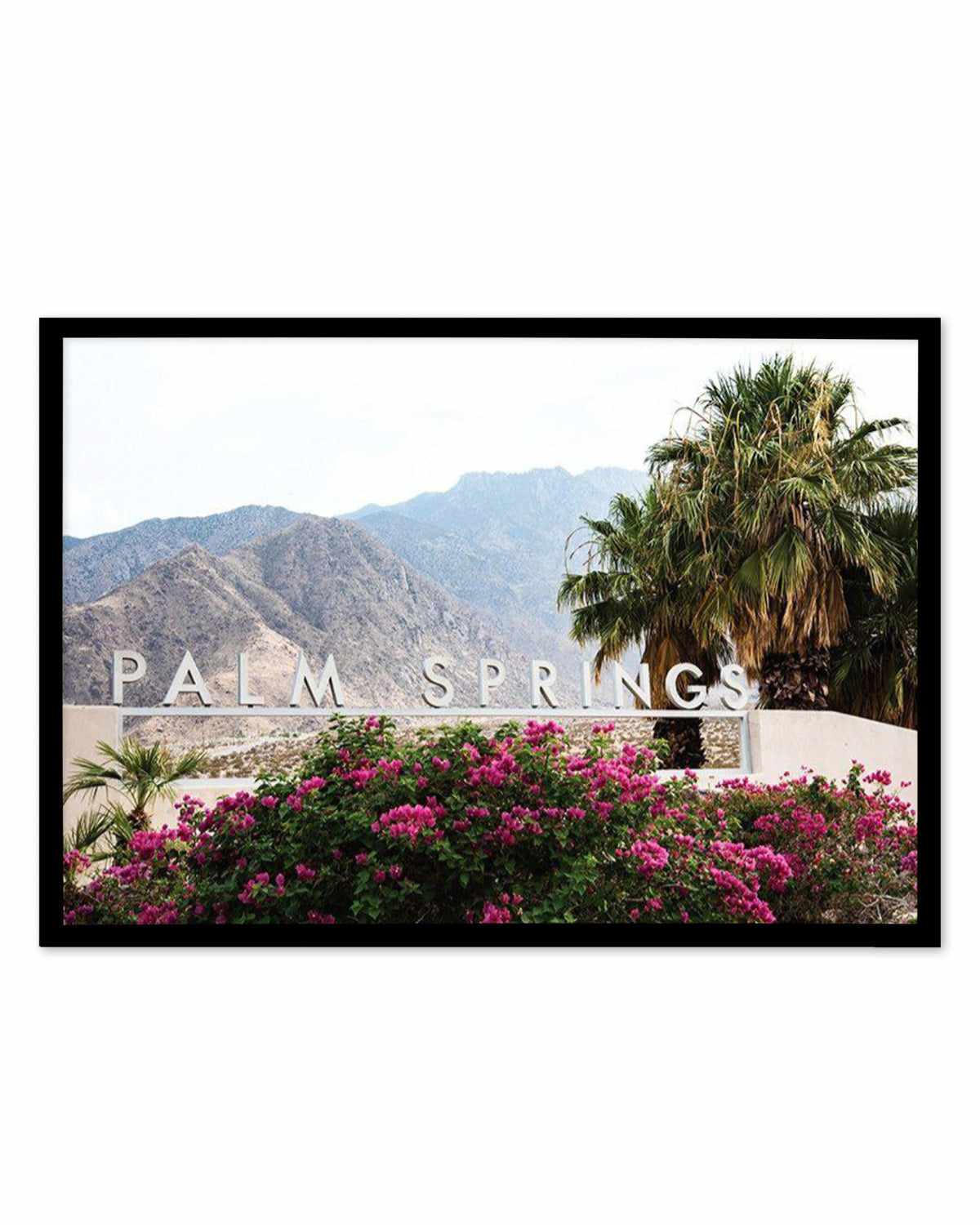 Welcome to Palm Springs Art Print