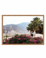 Welcome to Palm Springs Art Print