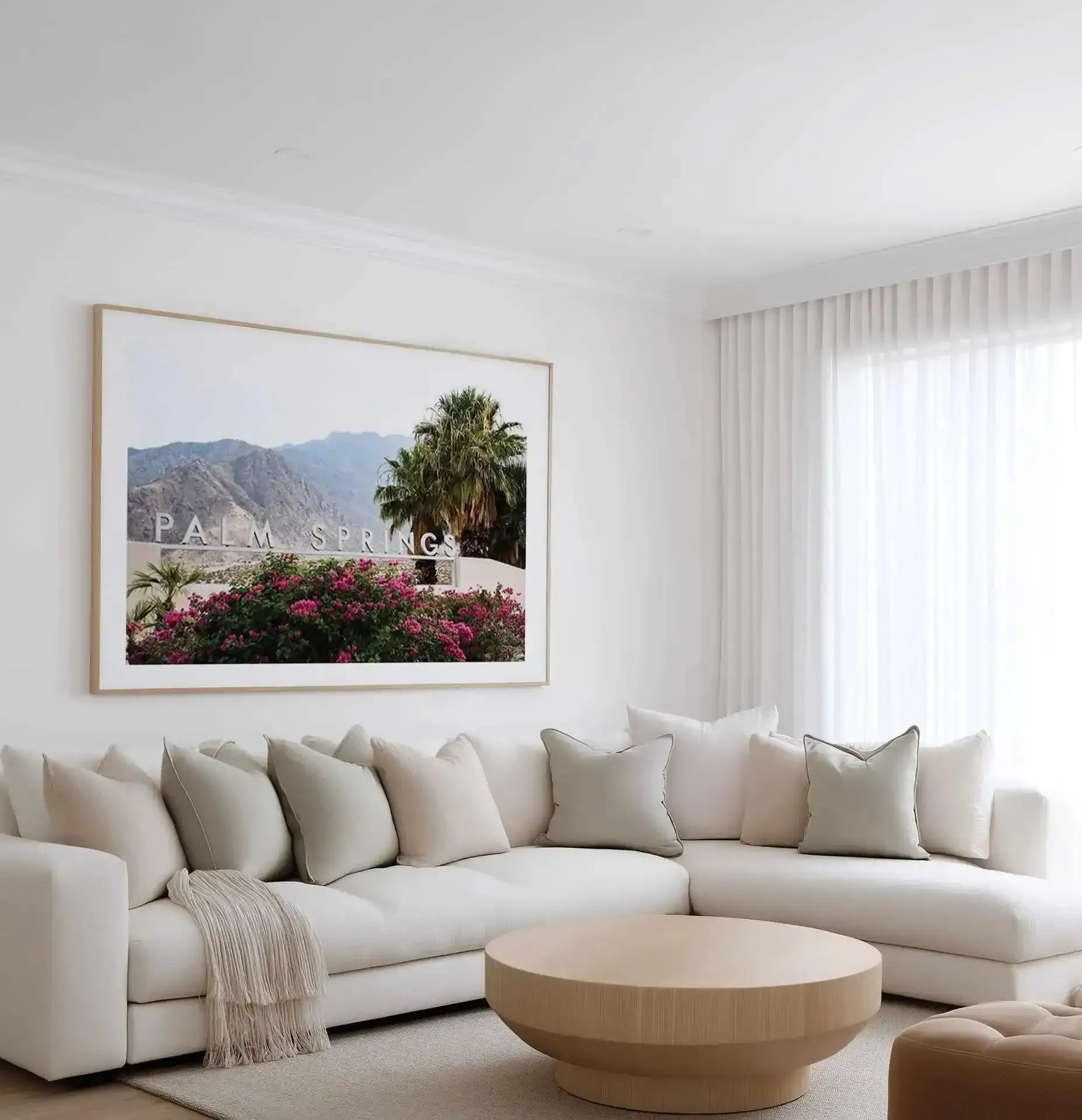 Welcome to Palm Springs Art Print from Olive et Oriel where you can shop wallpaper and artworks online