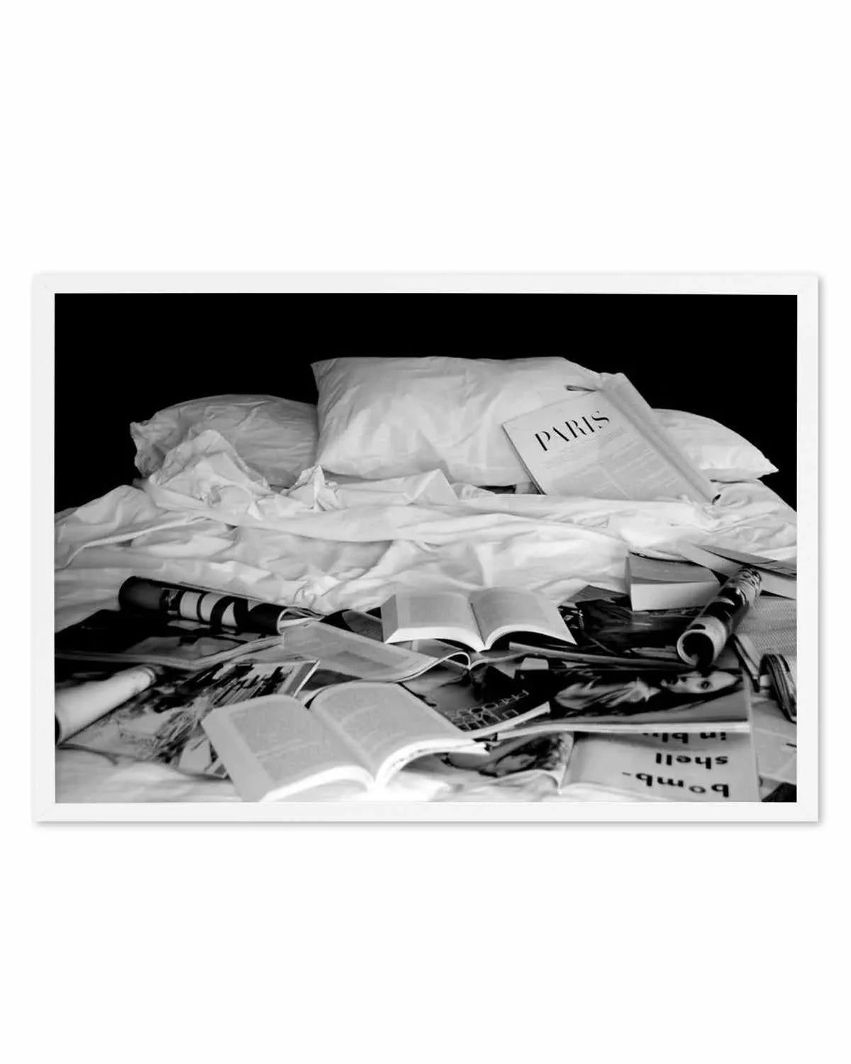 Well Read by Leigh Viner Art Print from Olive et Oriel where you can shop wallpaper and artworks online