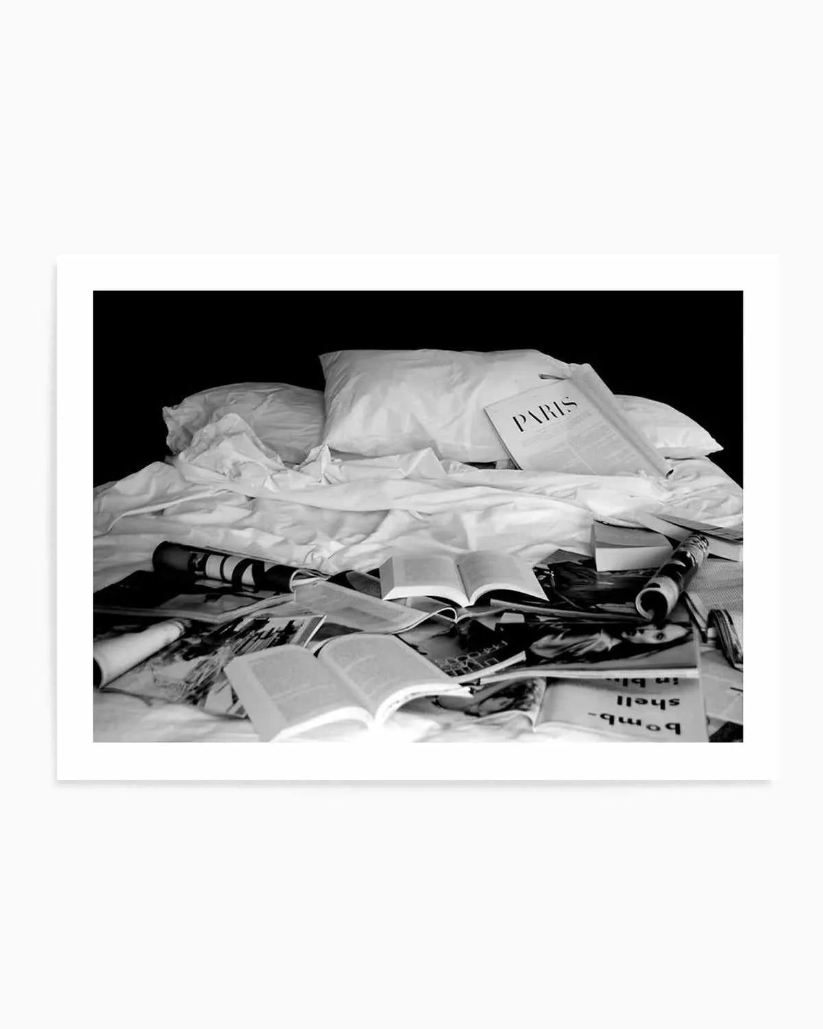 Well Read by Leigh Viner Art Print from Olive et Oriel where you can shop wallpaper and artworks online