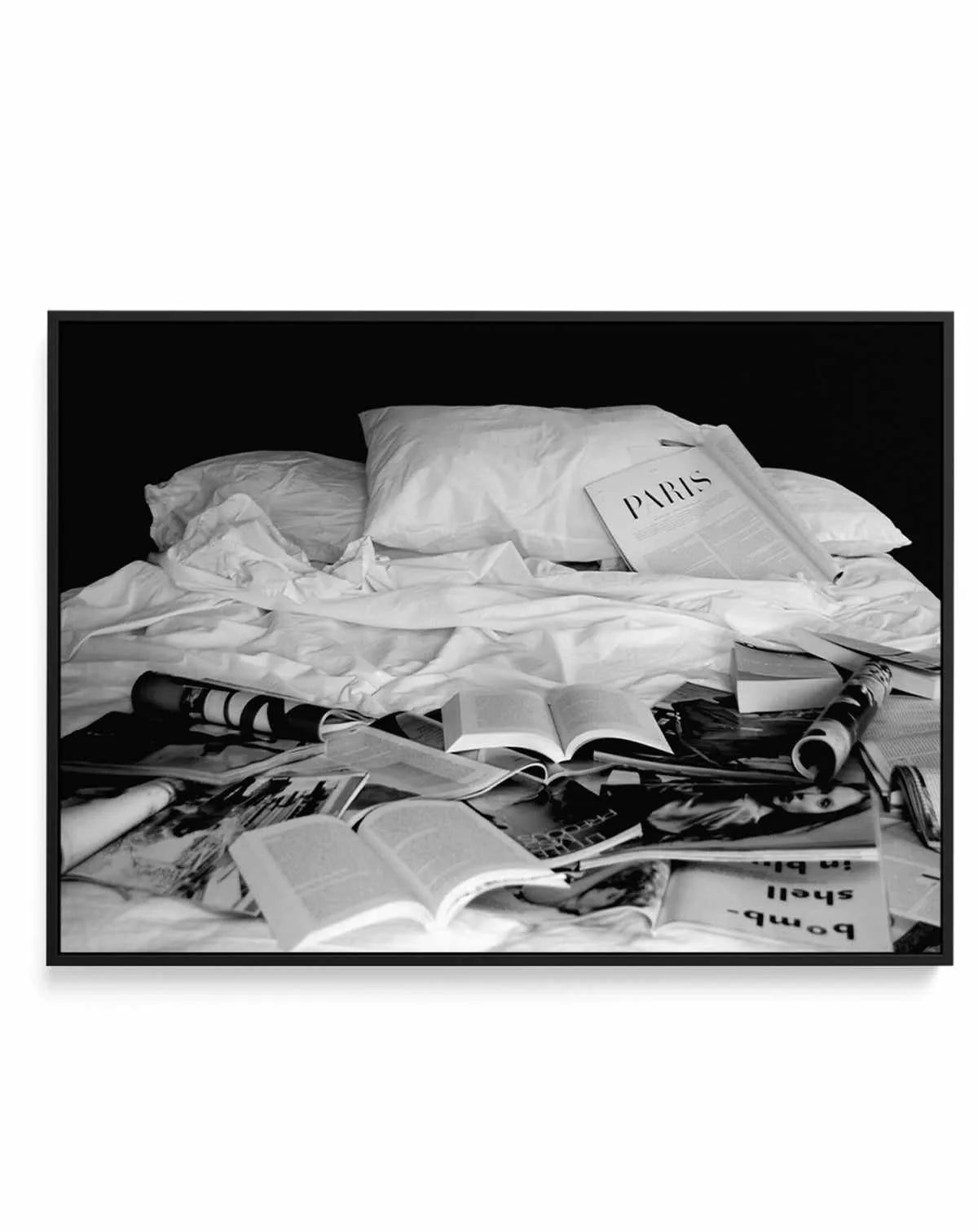 Well Read by Leigh Viner | Framed Canvas-CANVAS-You can shop wall art online with Olive et Oriel for everything from abstract art to fun kids wall art. Our beautiful modern art prints and canvas art are available from large canvas prints to wall art paintings and our proudly Australian artwork collection offers only the highest quality framed large wall art and canvas art Australia - You can buy fashion photography prints or Hampton print posters and paintings on canvas from Olive et Oriel and h