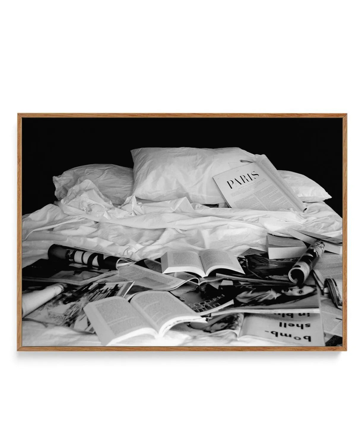 Well Read by Leigh Viner | Framed Canvas-CANVAS-You can shop wall art online with Olive et Oriel for everything from abstract art to fun kids wall art. Our beautiful modern art prints and canvas art are available from large canvas prints to wall art paintings and our proudly Australian artwork collection offers only the highest quality framed large wall art and canvas art Australia - You can buy fashion photography prints or Hampton print posters and paintings on canvas from Olive et Oriel and h