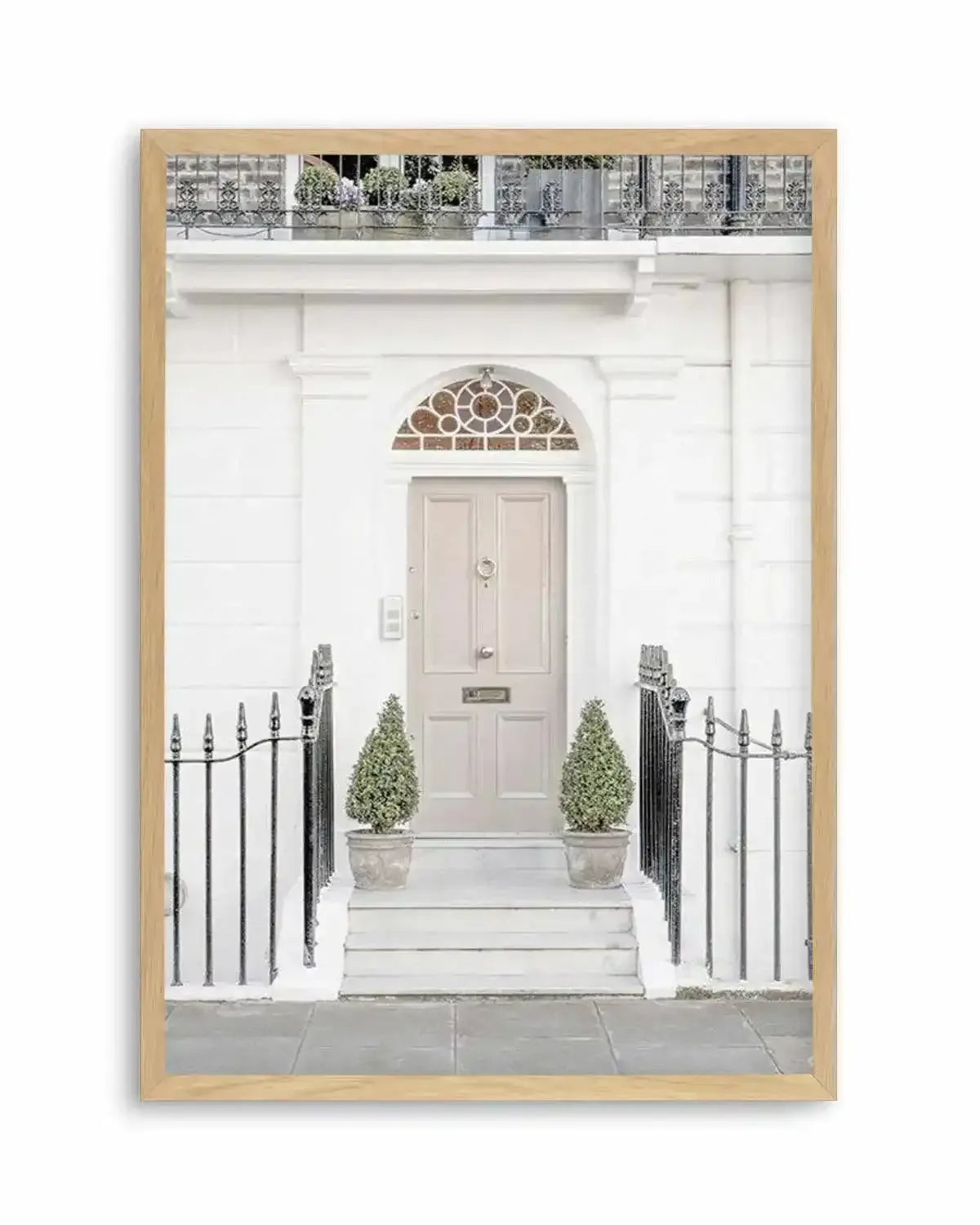 West London Doorway Art Print from Olive et Oriel where you can shop wallpaper and artworks online