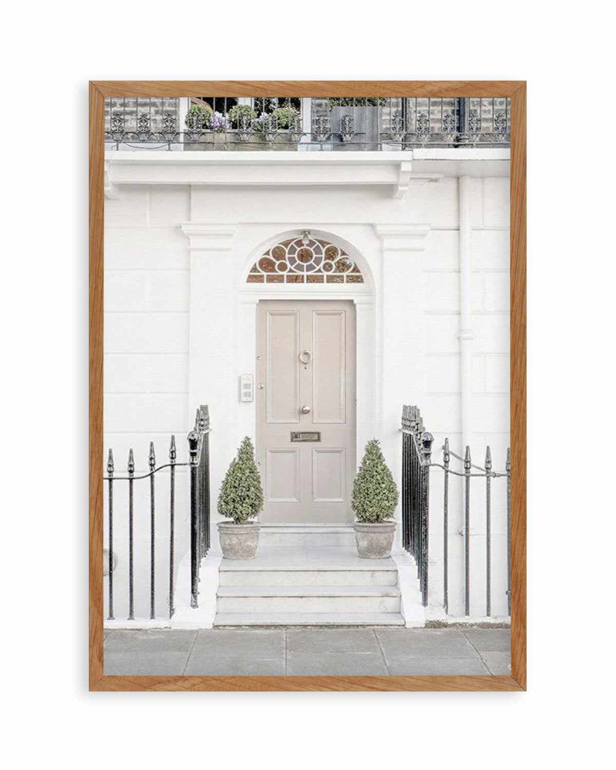 West London Doorway Art Print