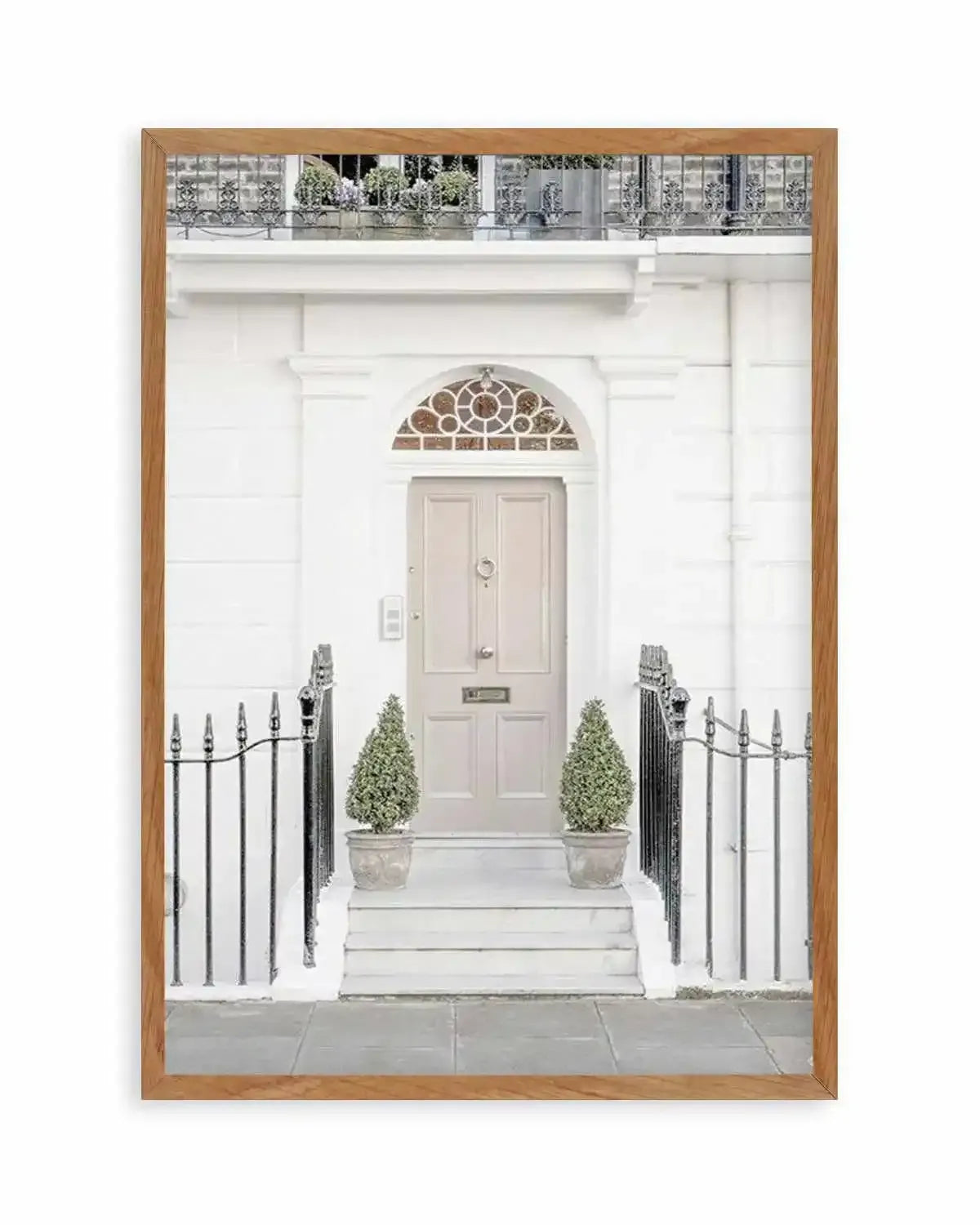 West London Doorway Art Print from Olive et Oriel where you can shop wallpaper and artworks online