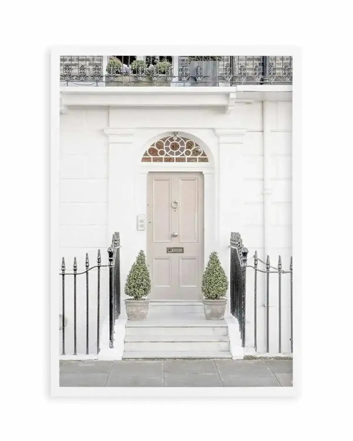 West London Doorway Art Print from Olive et Oriel where you can shop wallpaper and artworks online