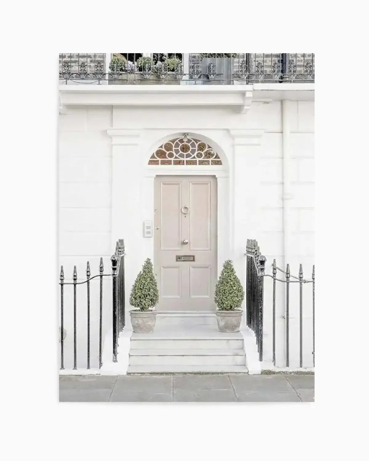 West London Doorway Art Print from Olive et Oriel where you can shop wallpaper and artworks online