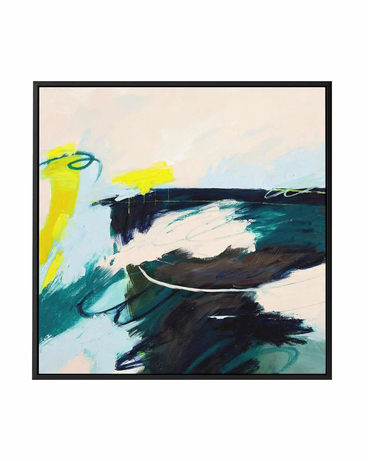 West Pier by Luana Asiata | Framed Canvas Art Print from Olive et Oriel where you can shop wallpaper and artworks online