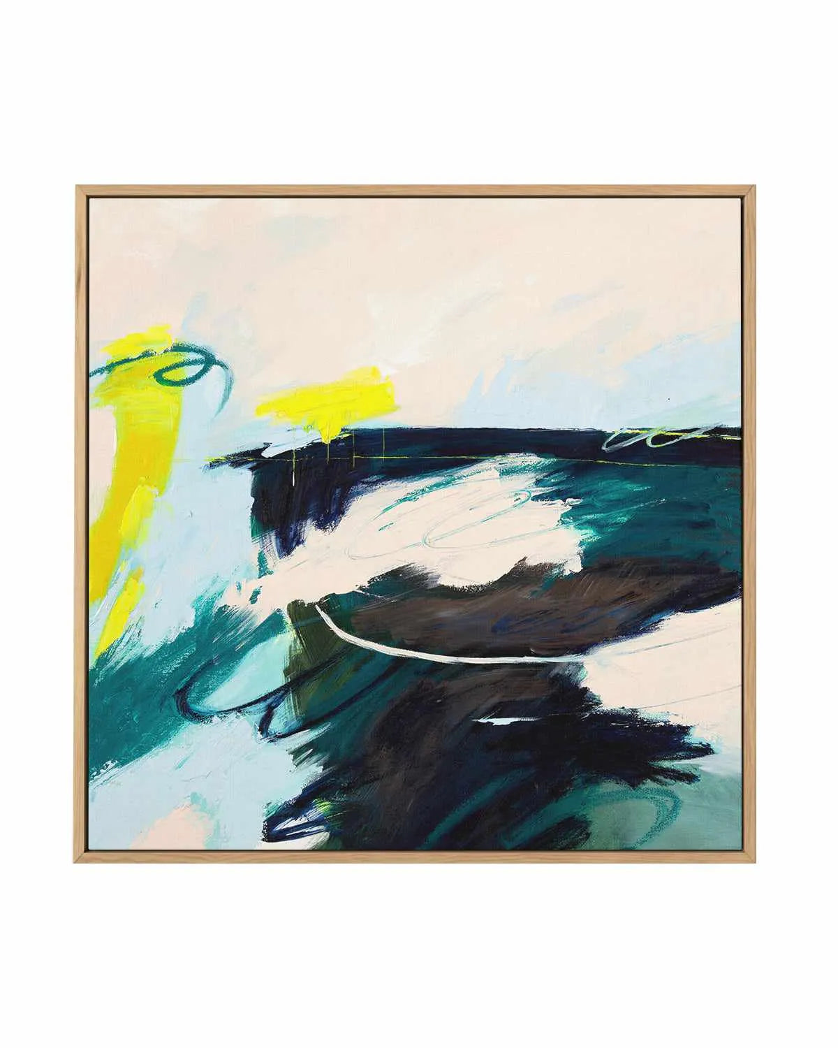 West Pier by Luana Asiata | Framed Canvas Art Print from Olive et Oriel where you can shop wallpaper and artworks online