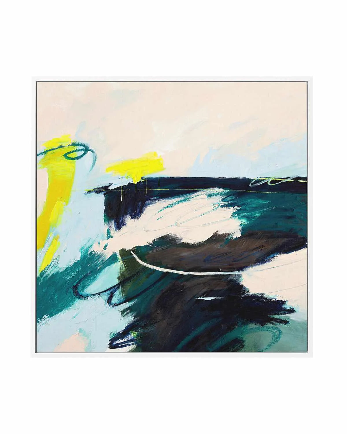 West Pier by Luana Asiata | Framed Canvas Art Print from Olive et Oriel where you can shop wallpaper and artworks online