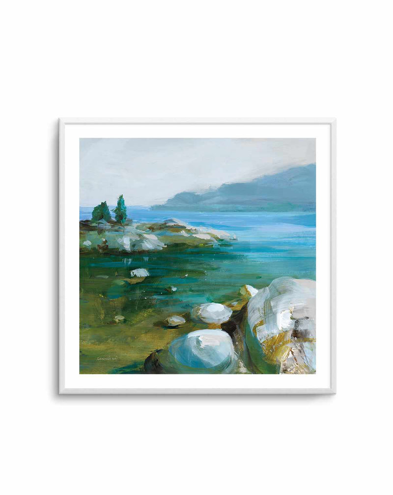 Western Lake I | Art Print from Olive et Oriel where you can shop wallpaper and artworks online