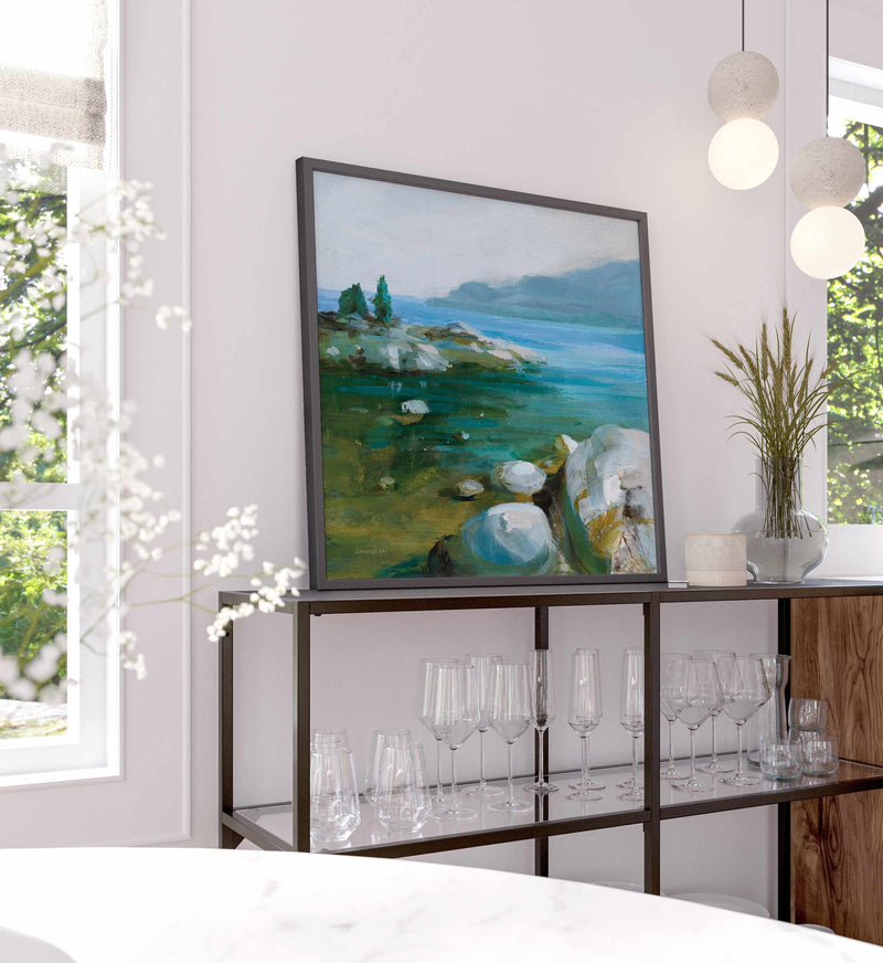 Western Lake I | Art Print from Olive et Oriel where you can shop wallpaper and artworks online
