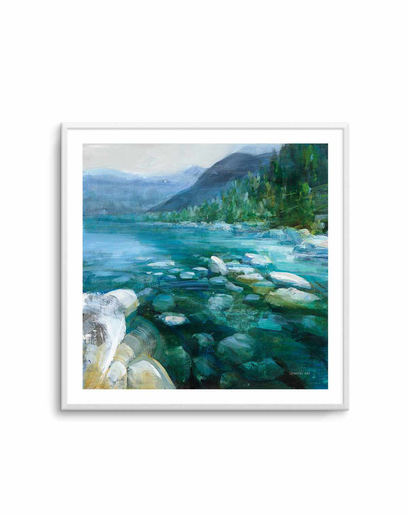 Western Lake II | Art Print from Olive et Oriel where you can shop wallpaper and artworks online