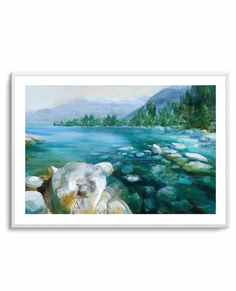 Western Lake IV | Art Print from Olive et Oriel where you can shop wallpaper and artworks online