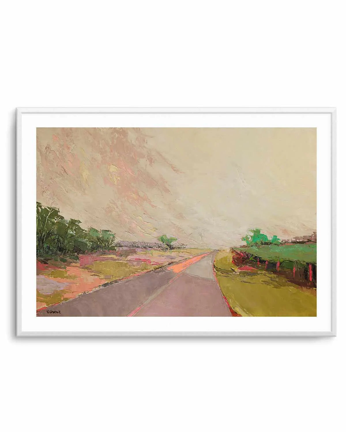 Western Pampa Landscape by Virginia Chapuis Art Print from Olive et Oriel where you can shop wallpaper and artworks online