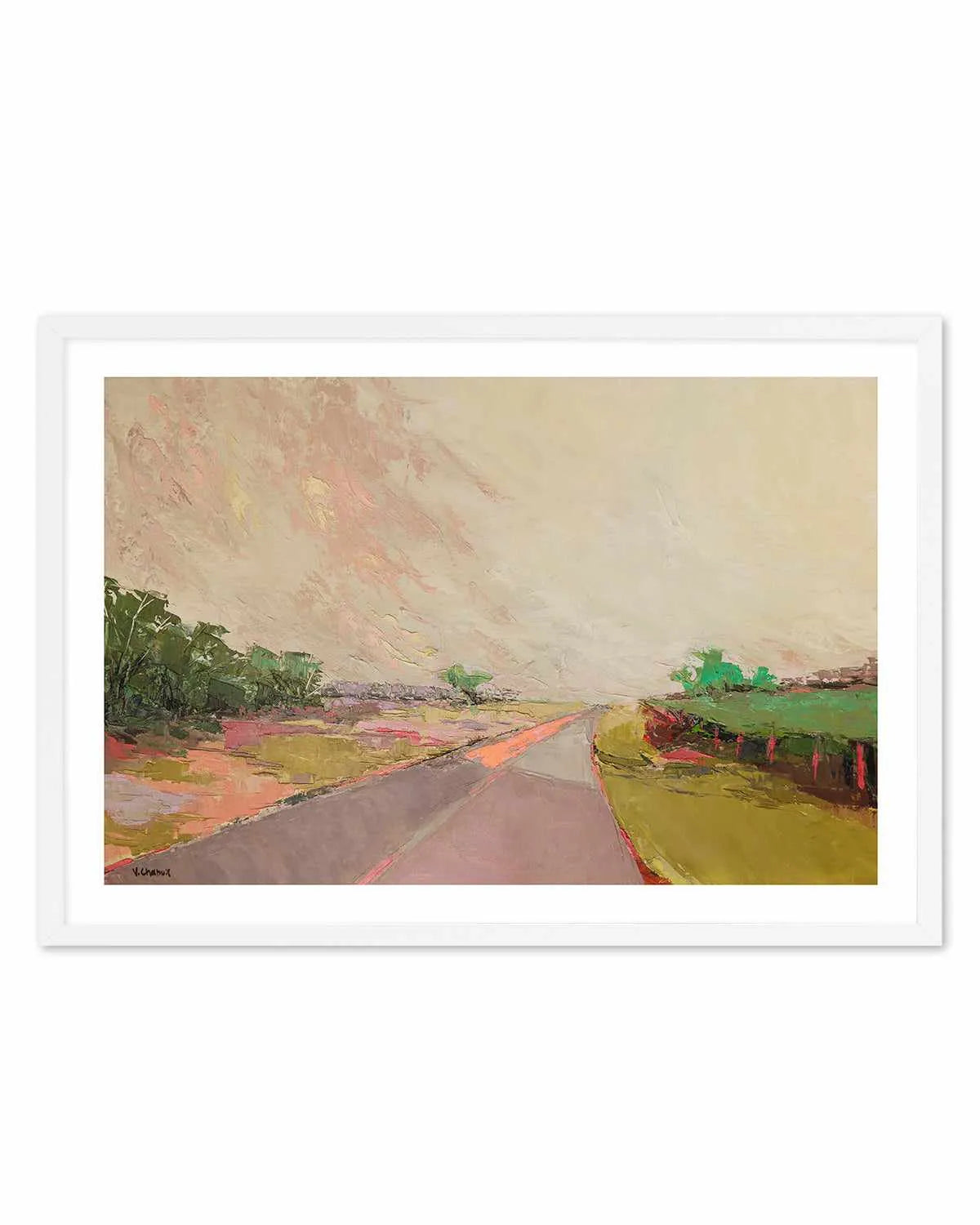 Western Pampa Landscape by Virginia Chapuis Art Print from Olive et Oriel where you can shop wallpaper and artworks online