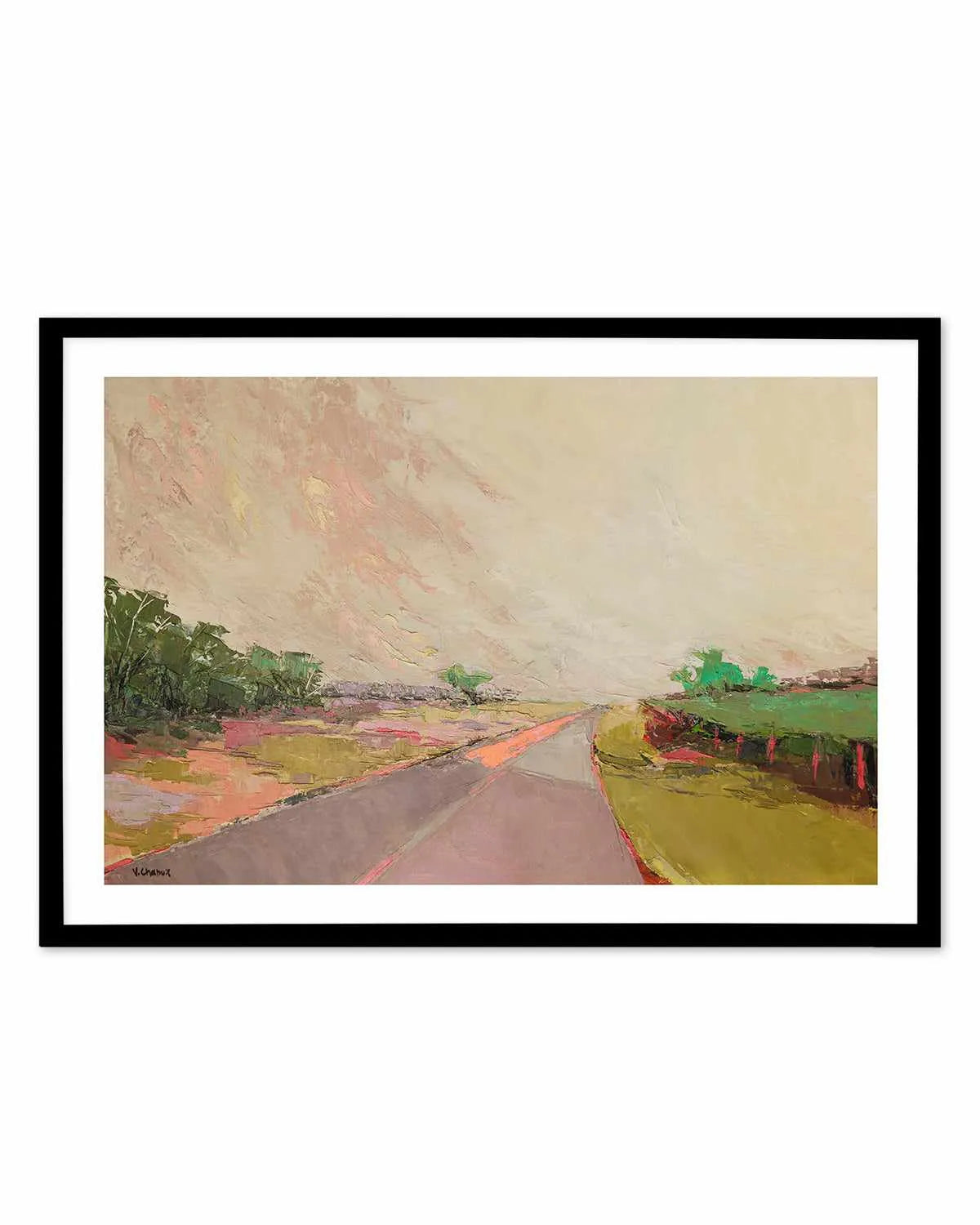 Western Pampa Landscape by Virginia Chapuis Art Print from Olive et Oriel where you can shop wallpaper and artworks online