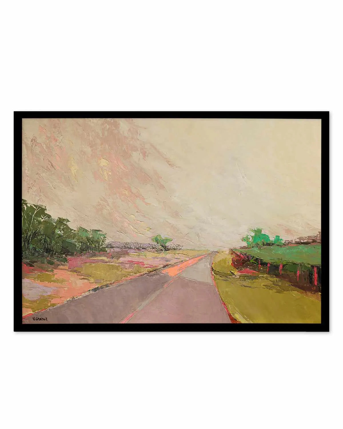 Western Pampa Landscape by Virginia Chapuis Art Print from Olive et Oriel where you can shop wallpaper and artworks online