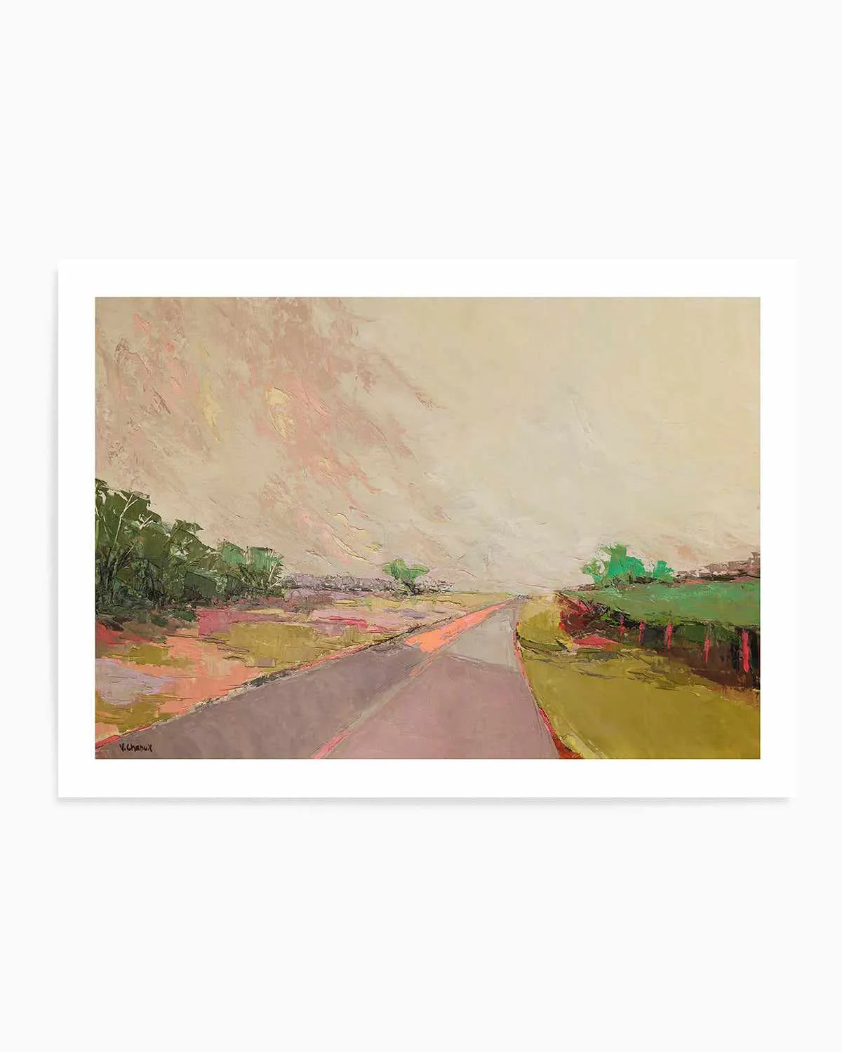 Western Pampa Landscape by Virginia Chapuis Art Print from Olive et Oriel where you can shop wallpaper and artworks online