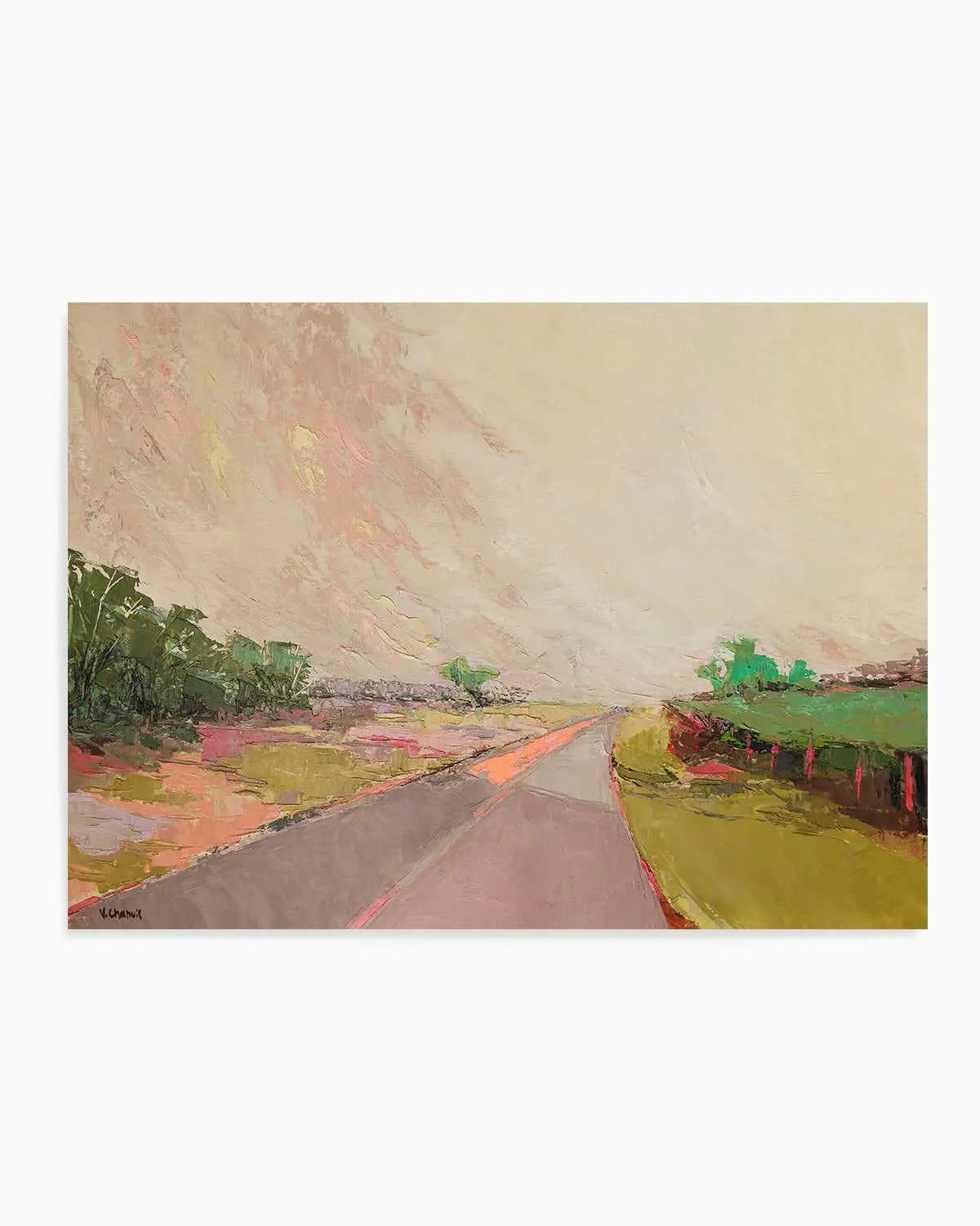 Western Pampa Landscape by Virginia Chapuis Art Print from Olive et Oriel where you can shop wallpaper and artworks online