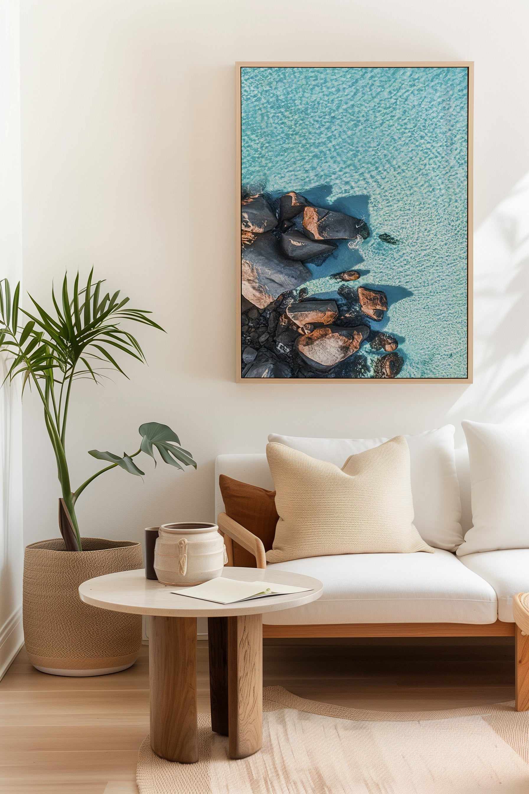 Wests Beach | Esperance | Framed Canvas Art Print