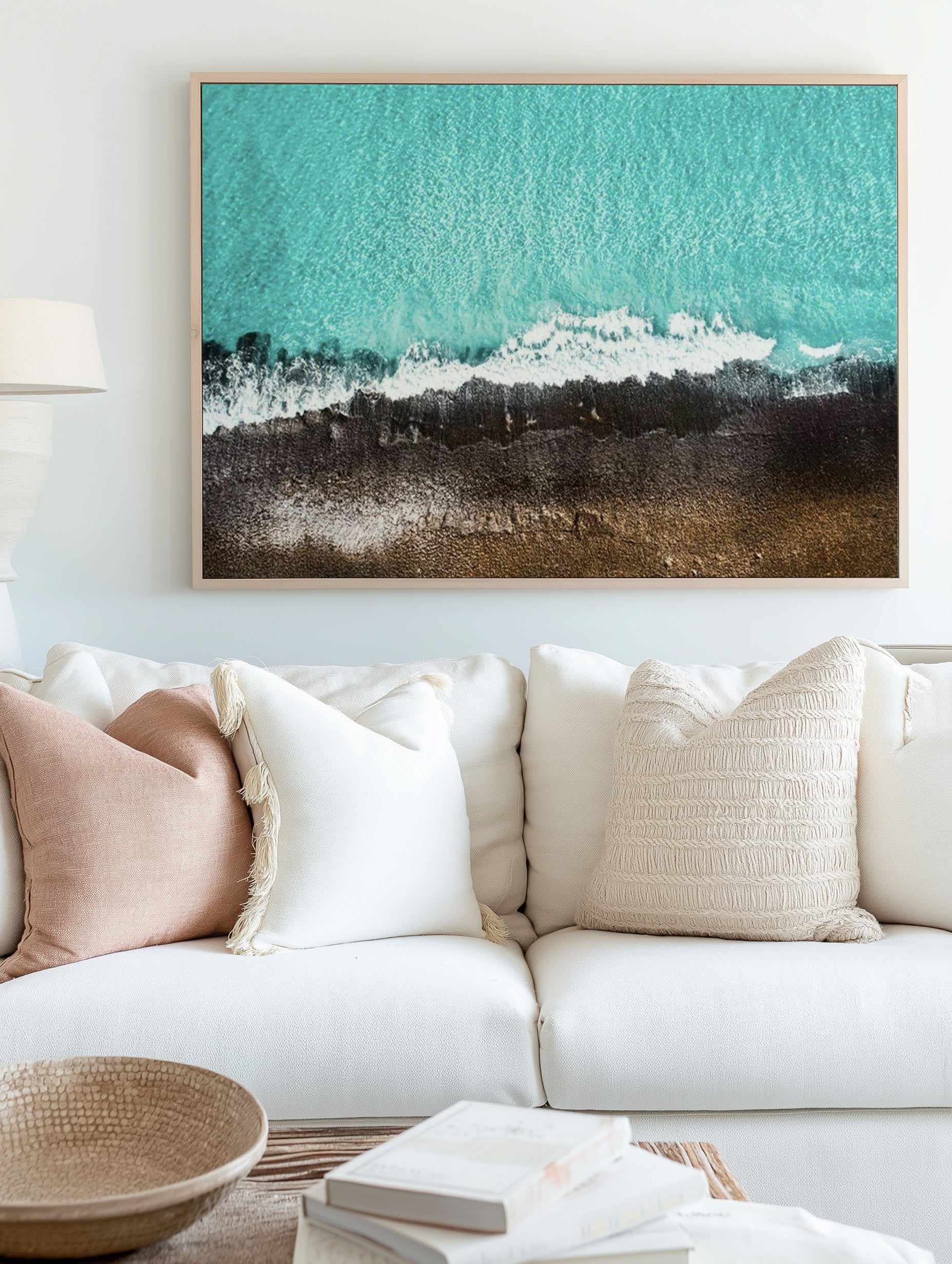 Wests Beach Reef | Esperance | Framed Canvas Art Print