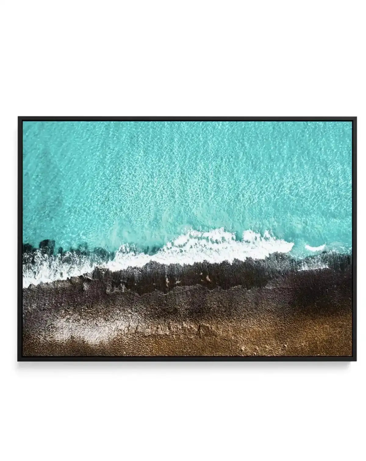 Wests Beach Reef | Esperance | Framed Canvas-CANVAS-You can shop wall art online with Olive et Oriel for everything from abstract art to fun kids wall art. Our beautiful modern art prints and canvas art are available from large canvas prints to wall art paintings and our proudly Australian artwork collection offers only the highest quality framed large wall art and canvas art Australia - You can buy fashion photography prints or Hampton print posters and paintings on canvas from Olive et Oriel a