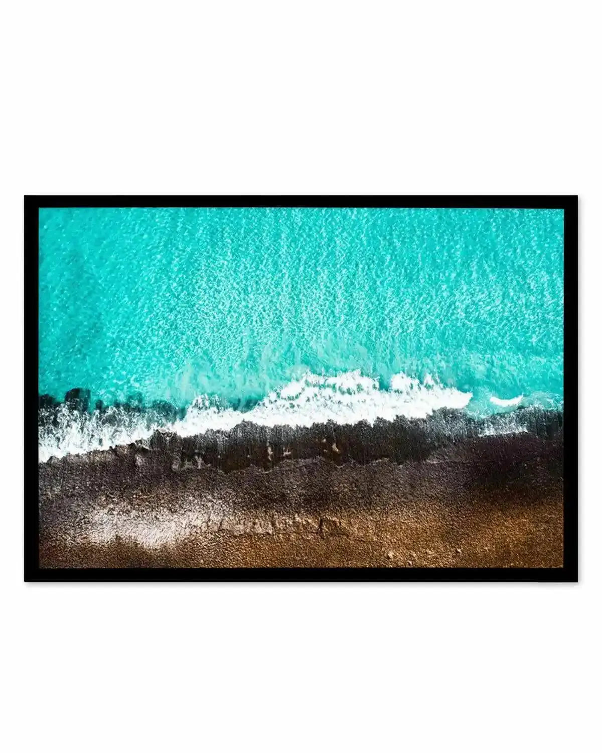 Wests Beach Reef Esperance | Aerial Photo Wall Art Print from Olive et Oriel where you can shop wallpaper and artworks online