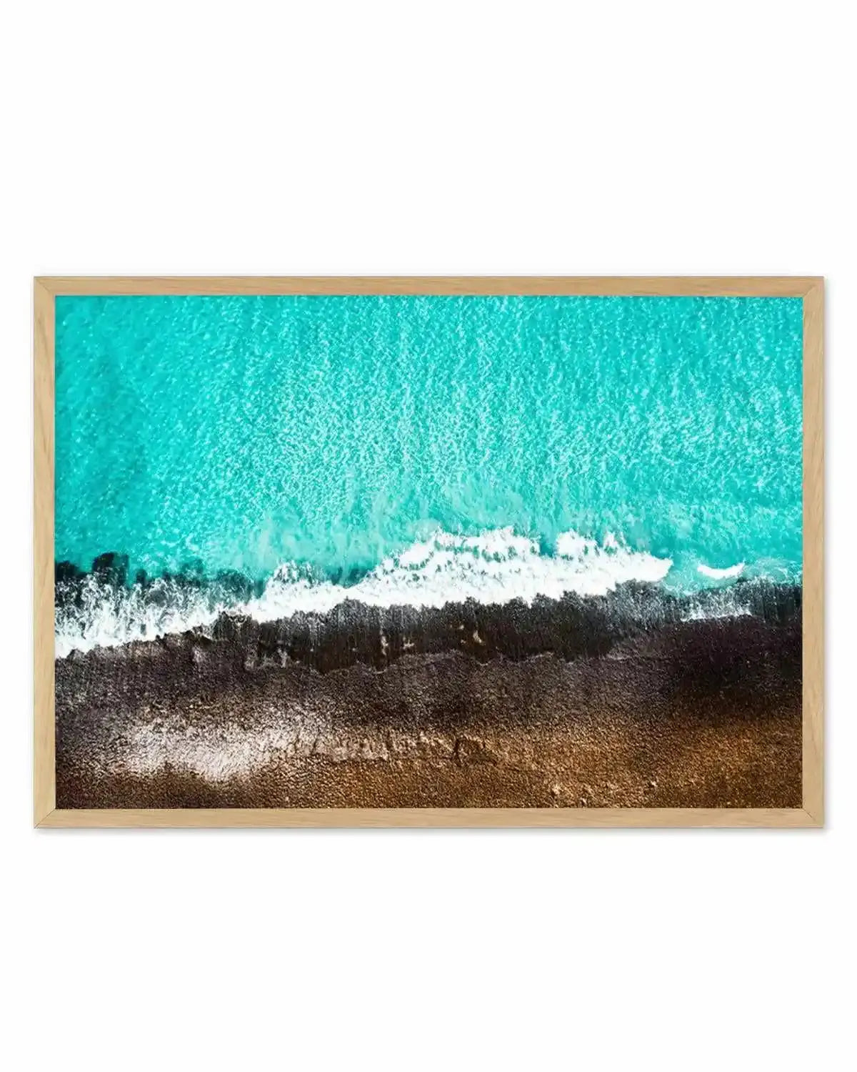 Wests Beach Reef Esperance | Aerial Photo Wall Art Print from Olive et Oriel where you can shop wallpaper and artworks online
