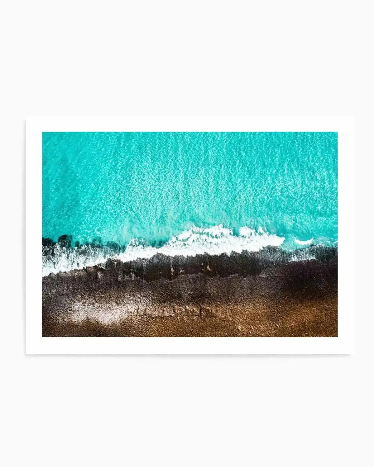 Wests Beach Reef Esperance | Aerial Photo Wall Art Print from Olive et Oriel where you can shop wallpaper and artworks online
