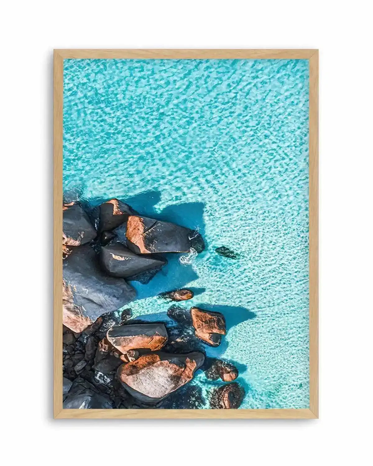 Wests Beach Esperance | Aerial Photo Wall Art Print from Olive et Oriel where you can shop wallpaper and artworks online