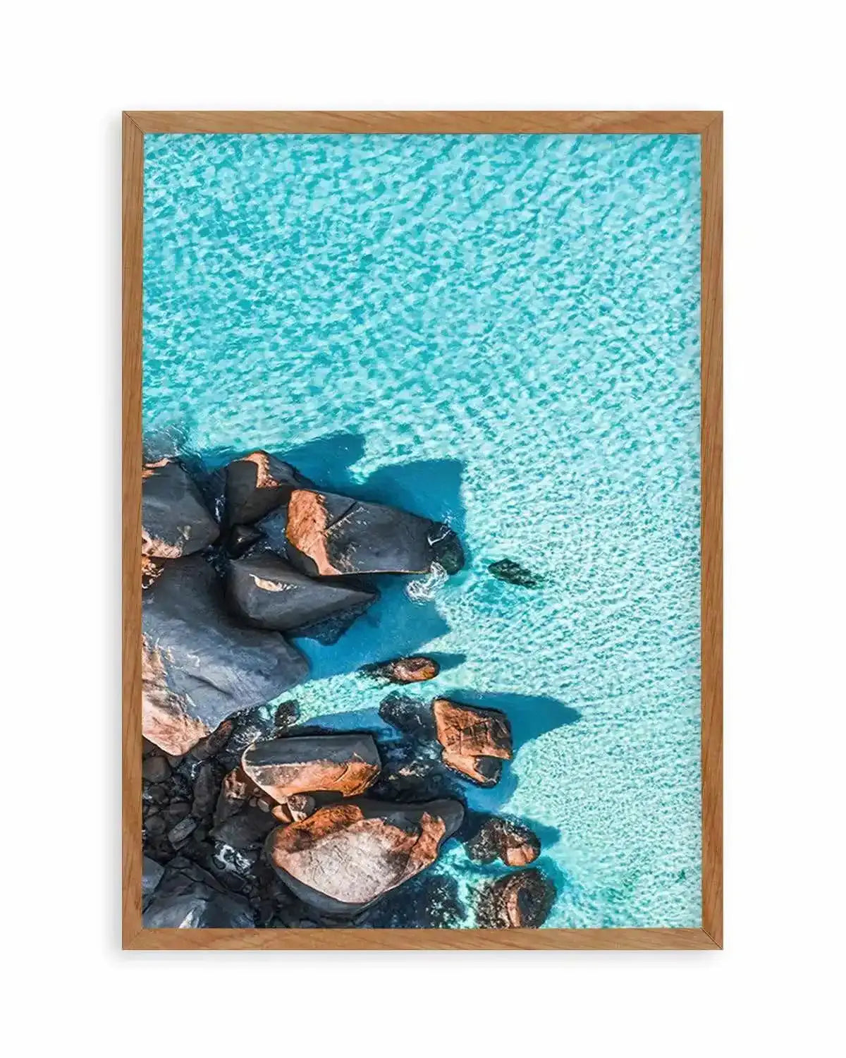 Wests Beach Esperance | Aerial Photo Wall Art Print from Olive et Oriel where you can shop wallpaper and artworks online
