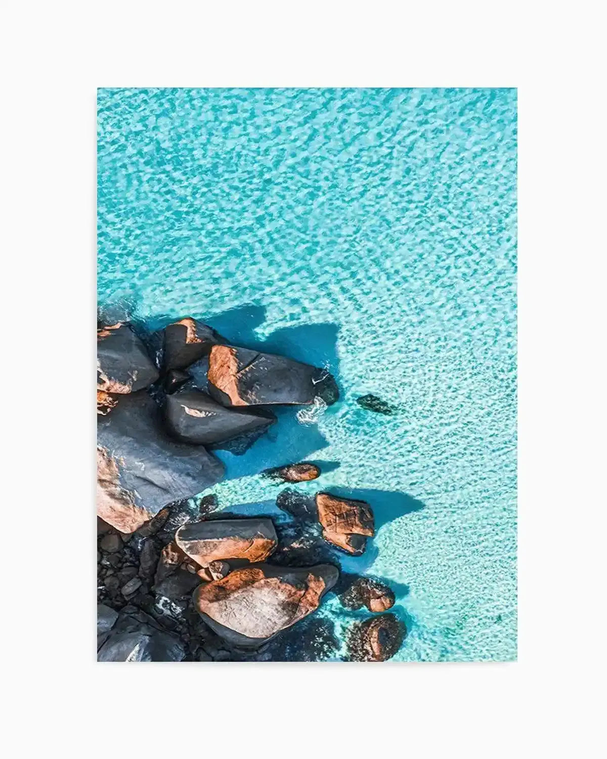 Wests Beach Esperance | Aerial Photo Wall Art Print from Olive et Oriel where you can shop wallpaper and artworks online