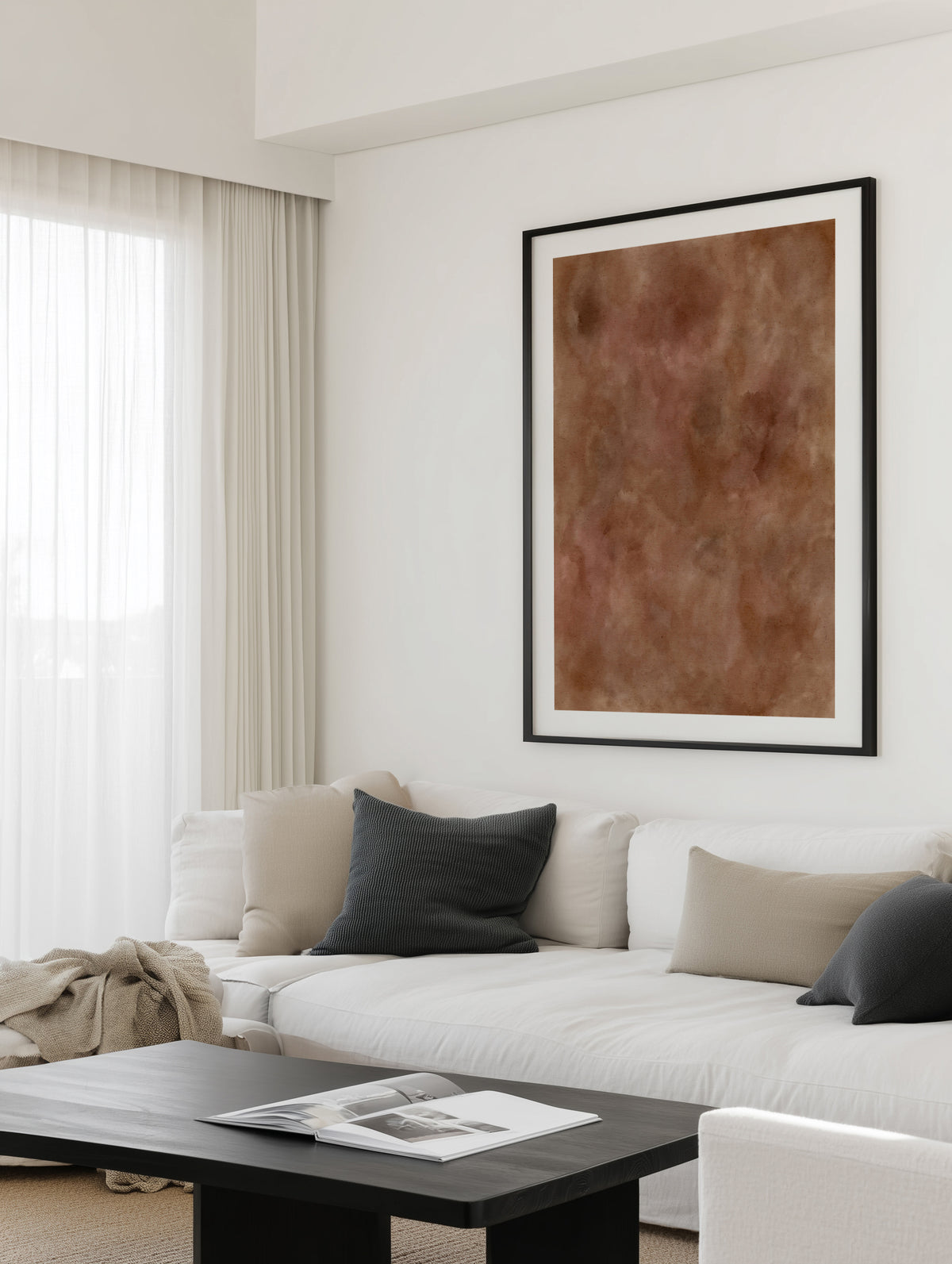 Wet Canvas 1 by Shatha Al Dafai | Art Print