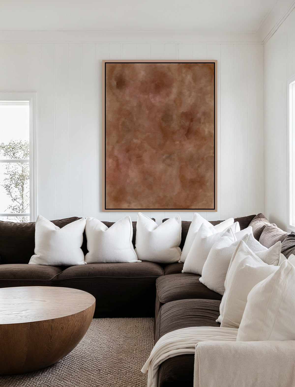 Wet Canvas 1 by Shatha Al Dafai | Framed Canvas Art Print
