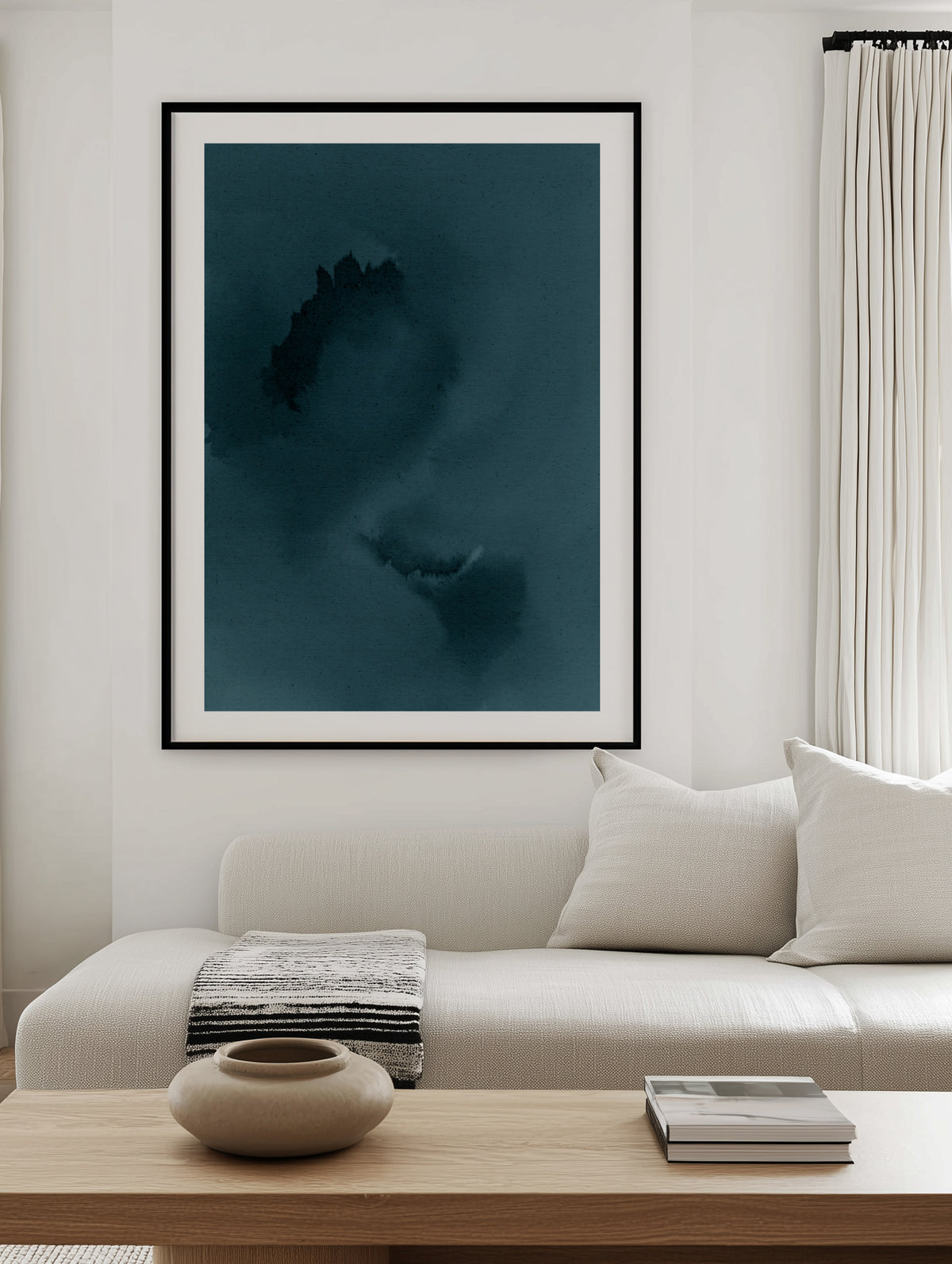 Wet Canvas 10 by Shatha Al Dafai | Art Print